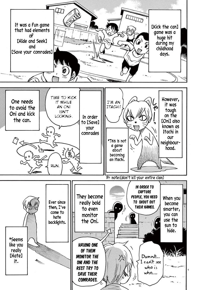 Nanako-san Teki na Nichijou Dash!! Chapter 36 page 1 - Chapter 36: Backlight Nanako-San