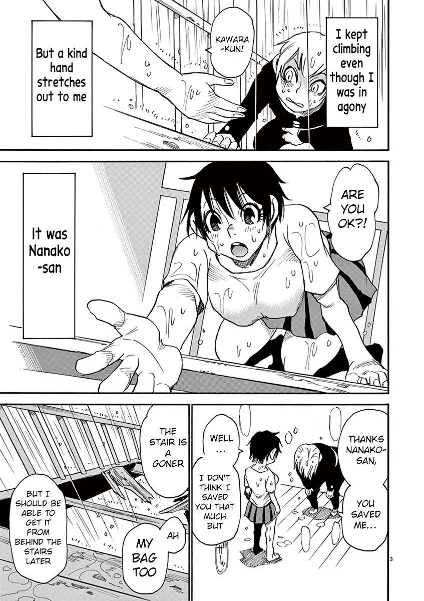Nanako-san Teki na Nichijou Dash!! Chapter 40 page 3 - Chapter 40: Scene 40: Nanako-san at an abandoned building