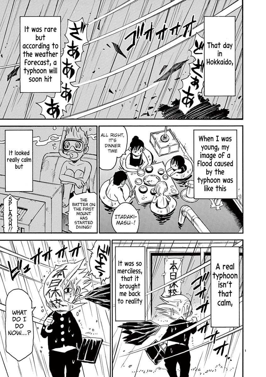 Nanako-san Teki na Nichijou Dash!! Chapter 41 page 1 - Chapter 41: Scene 41: Typhoon Nanako-san