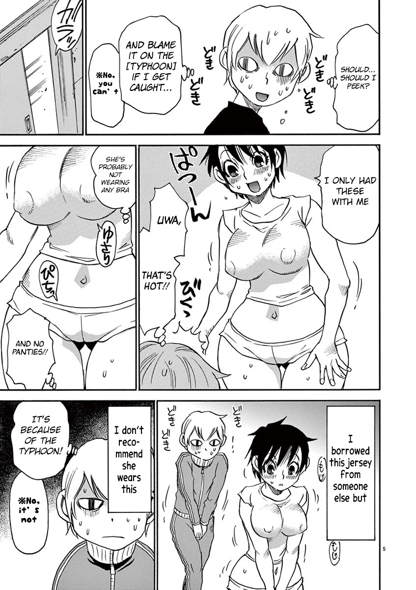 Nanako-san Teki na Nichijou Dash!! Chapter 41 page 5 - Chapter 41: Scene 41: Typhoon Nanako-san