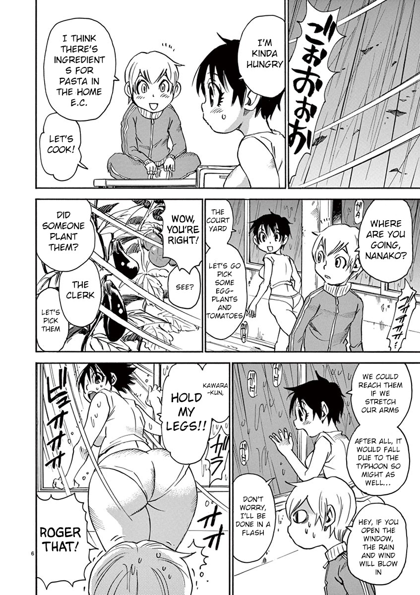 Nanako-san Teki na Nichijou Dash!! Chapter 41 page 6 - Chapter 41: Scene 41: Typhoon Nanako-san