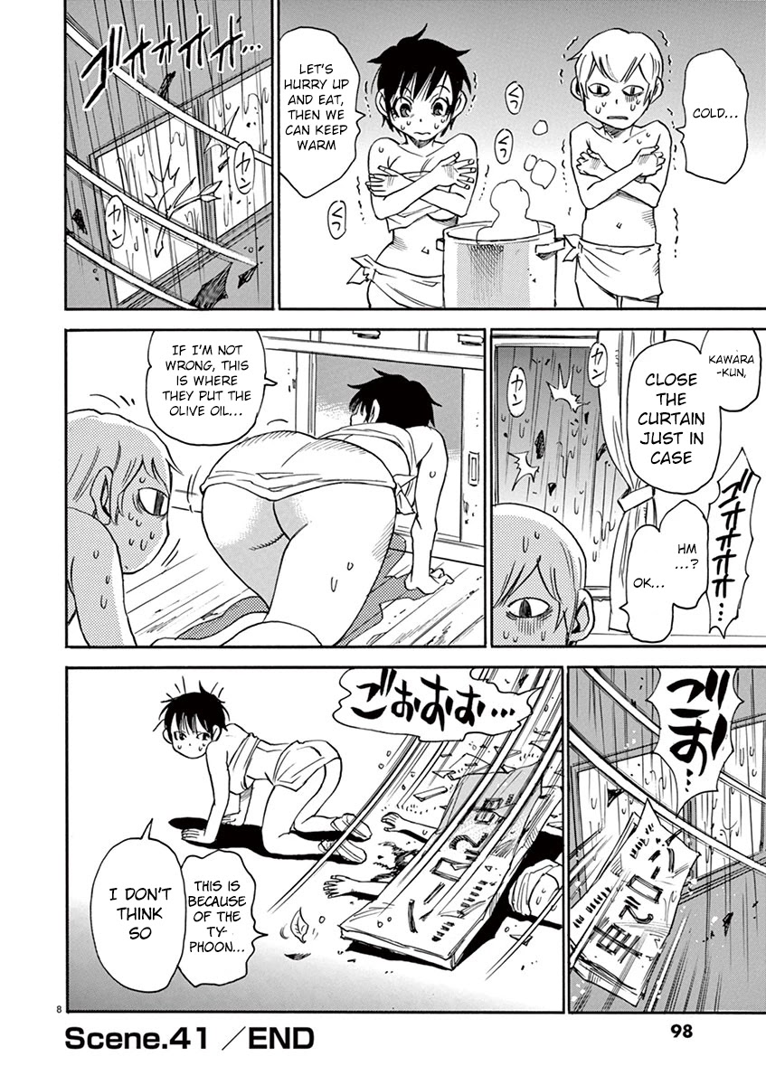 Nanako-san Teki na Nichijou Dash!! Chapter 41 page 8 - Chapter 41: Scene 41: Typhoon Nanako-san