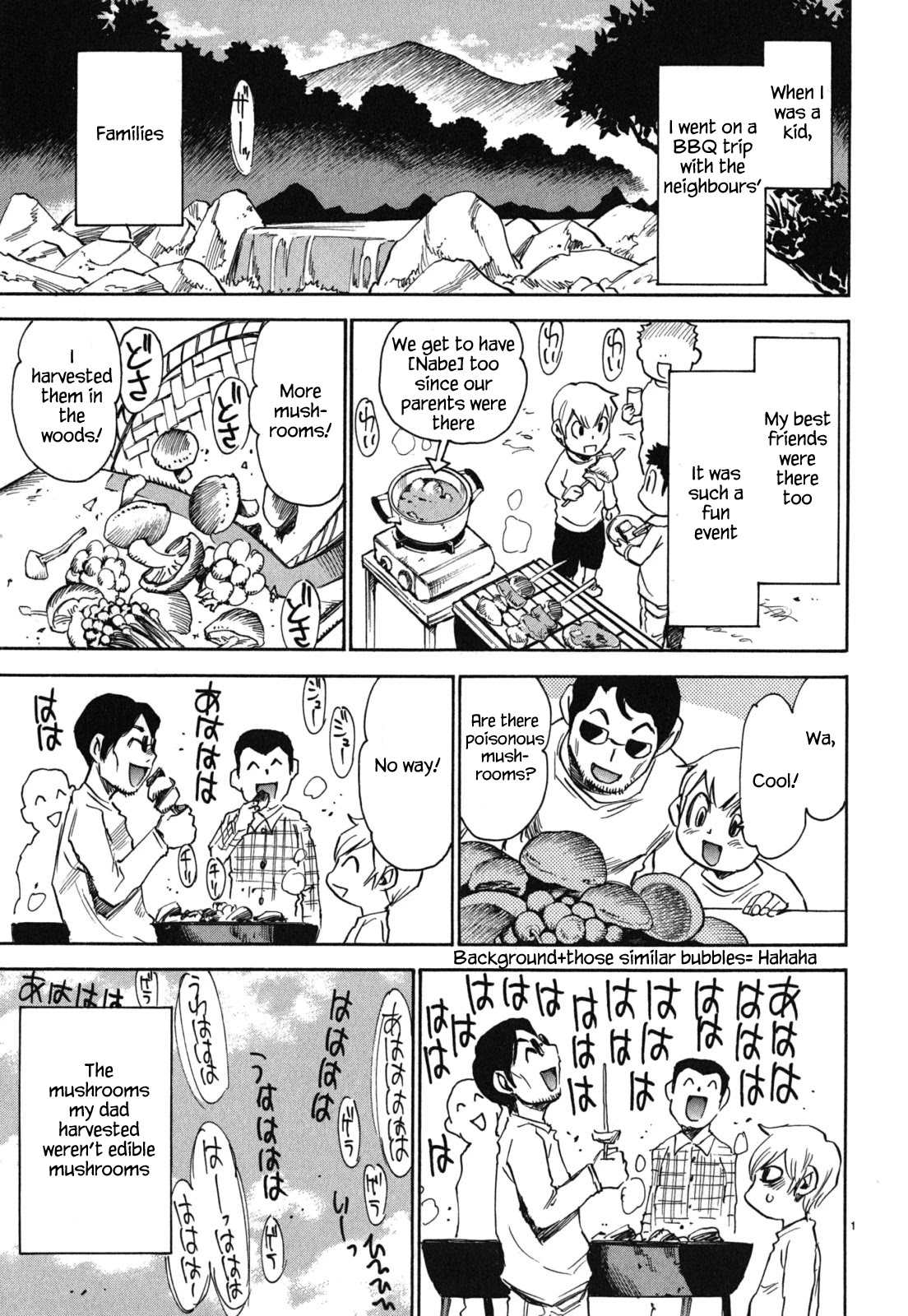Nanako-san Teki na Nichijou Dash!! Chapter 42 page 1 - Chapter 42: Scene 42 Nanako san in the mountains