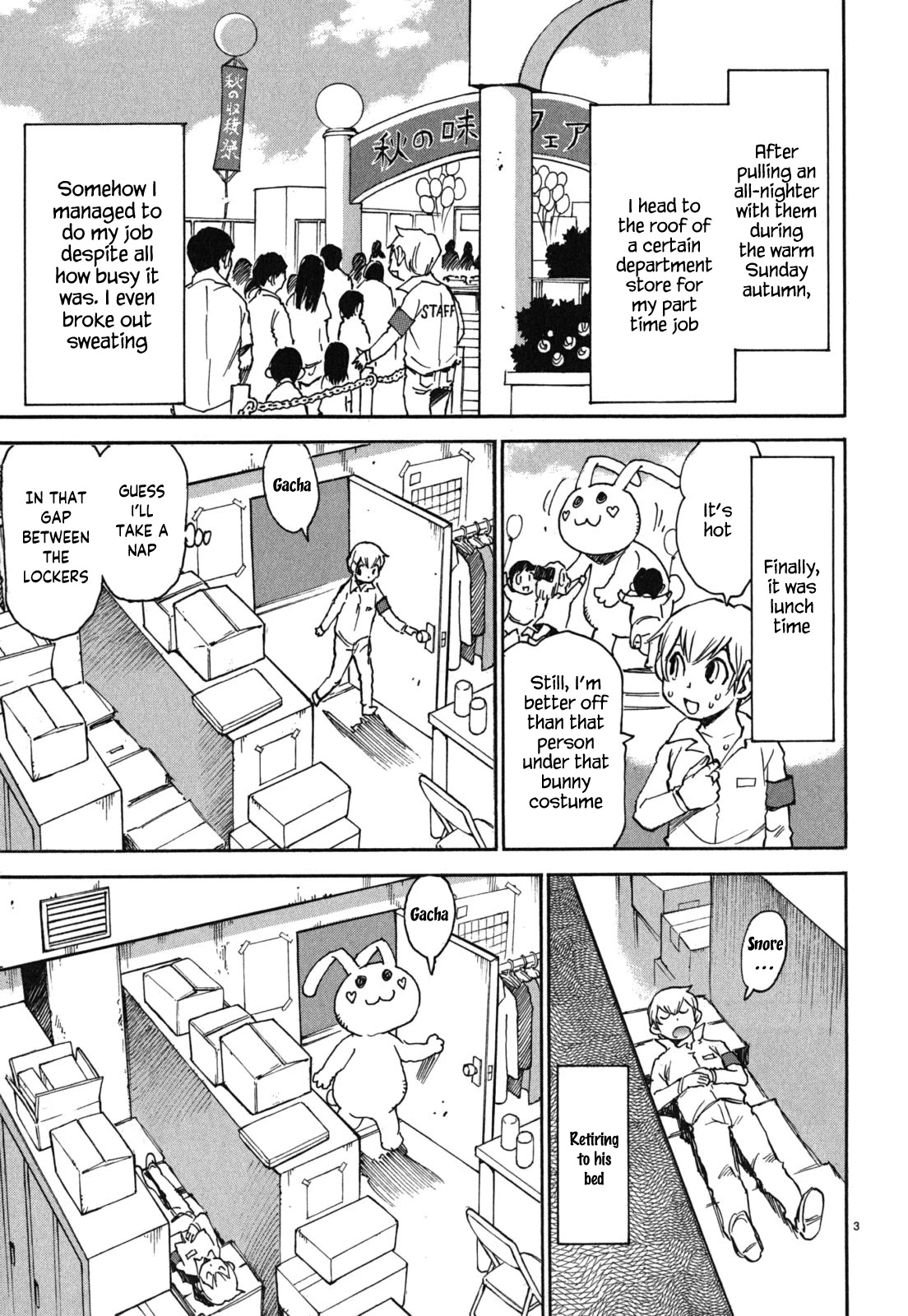 Nanako-san Teki na Nichijou Dash!! Chapter 43 page 3 - Chapter 43: Scene 43: Nanako san and Costume