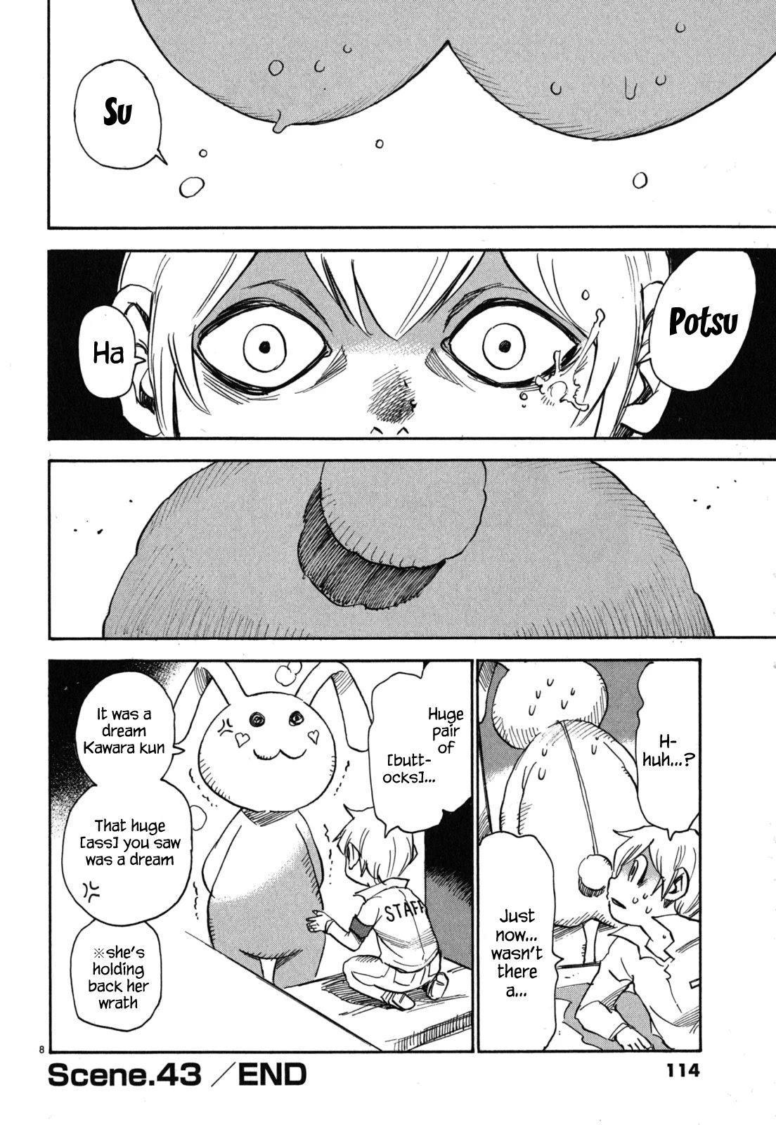 Nanako-san Teki na Nichijou Dash!! Chapter 43 page 8 - Chapter 43: Scene 43: Nanako san and Costume