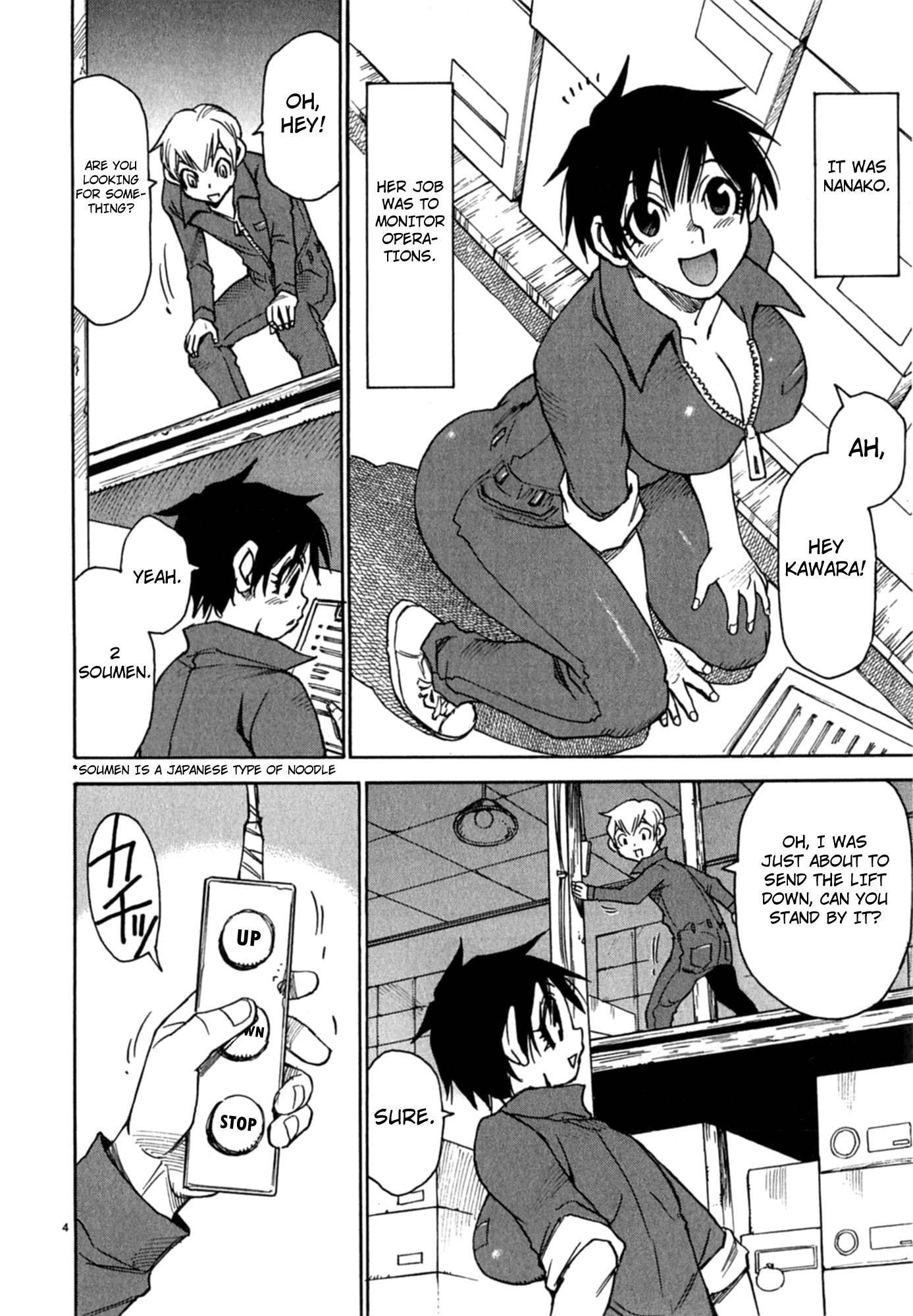 Nanako-san Teki na Nichijou Dash!! Chapter 6 page 4 - Chapter 6: Nanako In Work Clothes