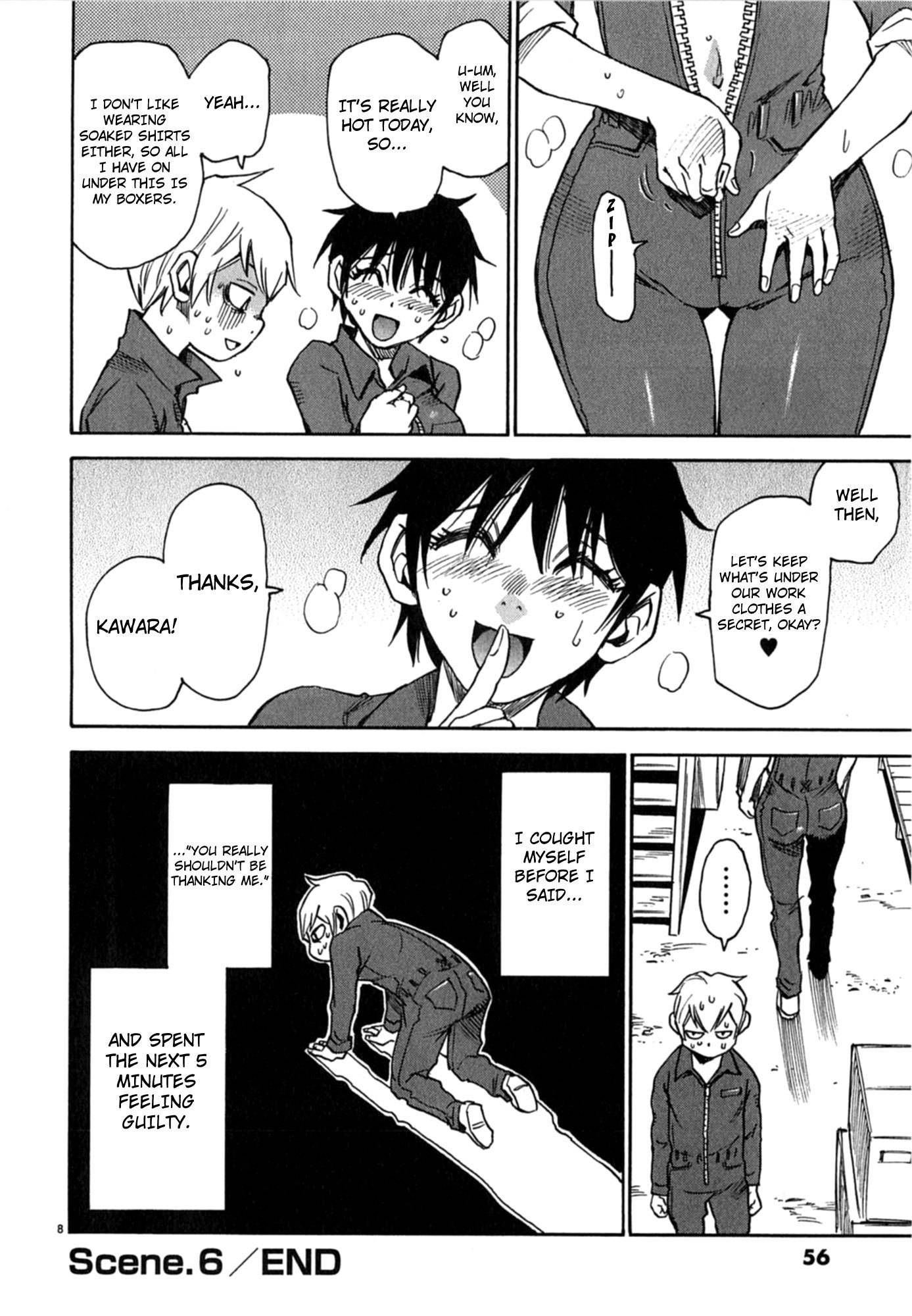 Nanako-san Teki na Nichijou Dash!! Chapter 6 page 8 - Chapter 6: Nanako In Work Clothes
