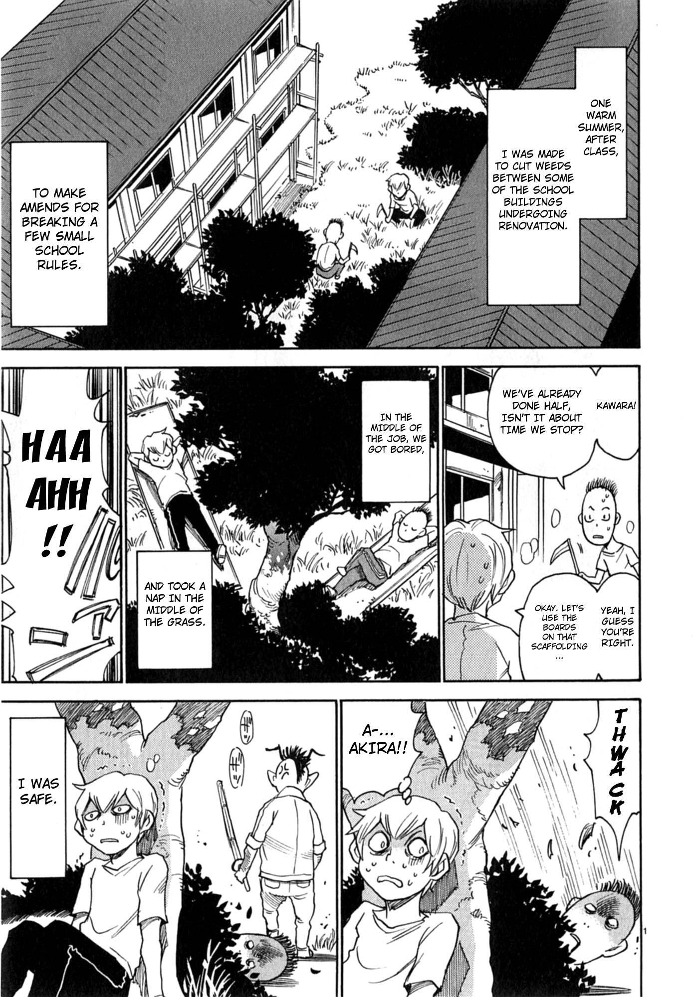 Nanako-san Teki na Nichijou Dash!! Chapter 7 page 1 - Chapter 7: Straddling Nanako