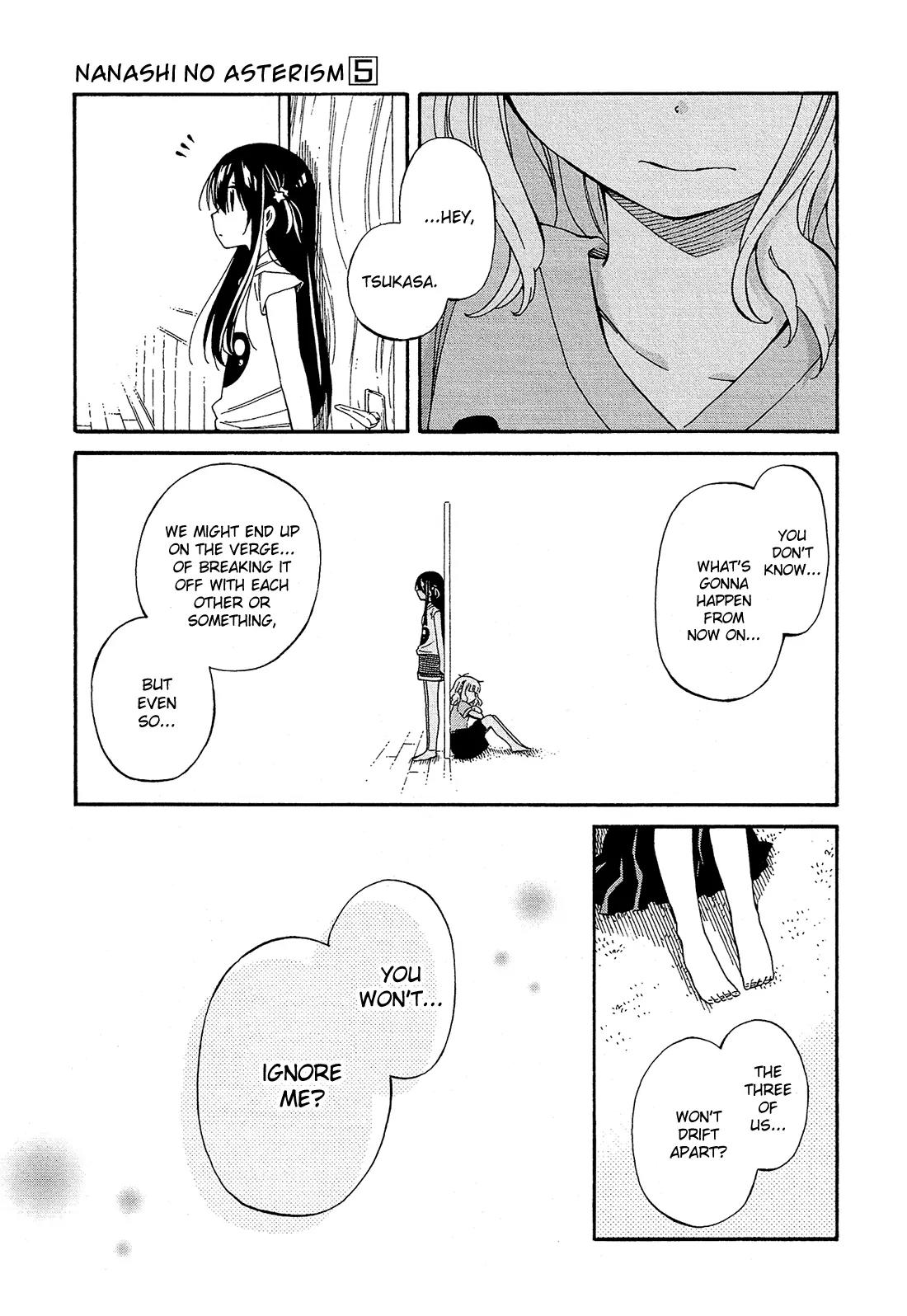 Nanashi no Asterism Chapter 22 page 56 - Chapter 22: Group of Three