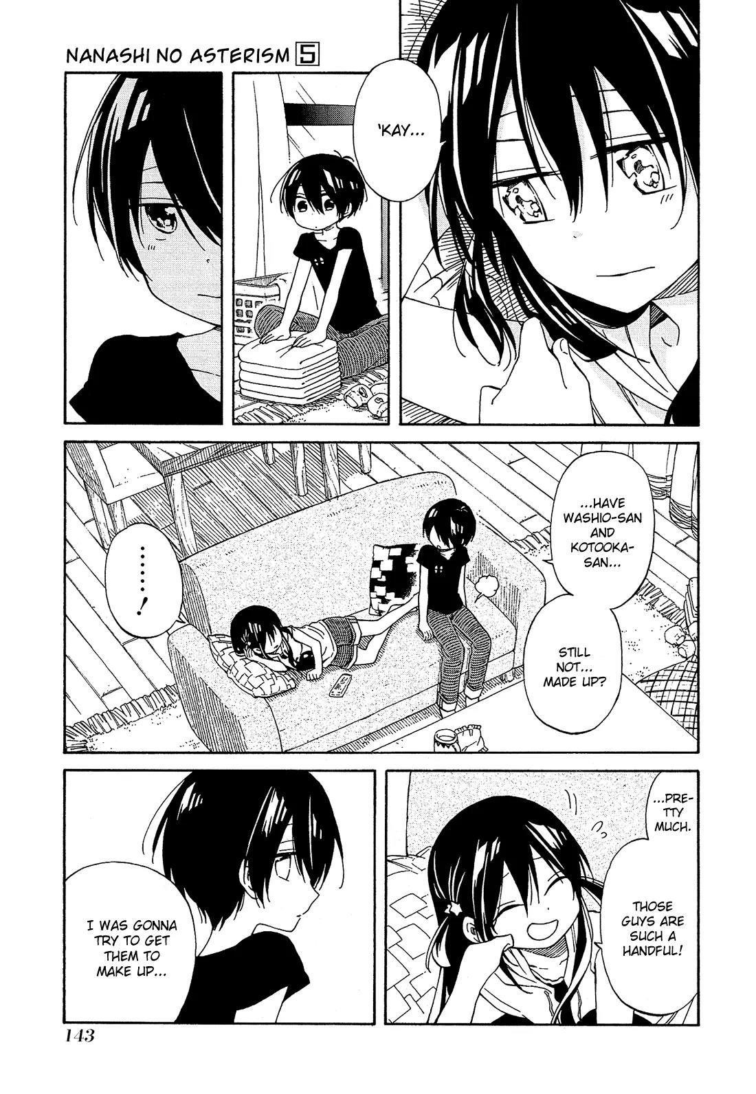 Nanashi no Asterism Chapter 22 page 6 - Chapter 22: Group of Three