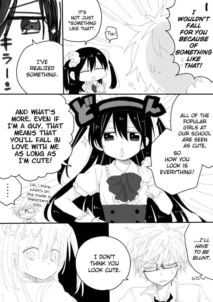 Nanashi no Asterism Chapter 23.1 page 8 - Chapter 23.1: Bonus 1: The Cross-dresser With a OOOO and the Manipulated Pragmatist