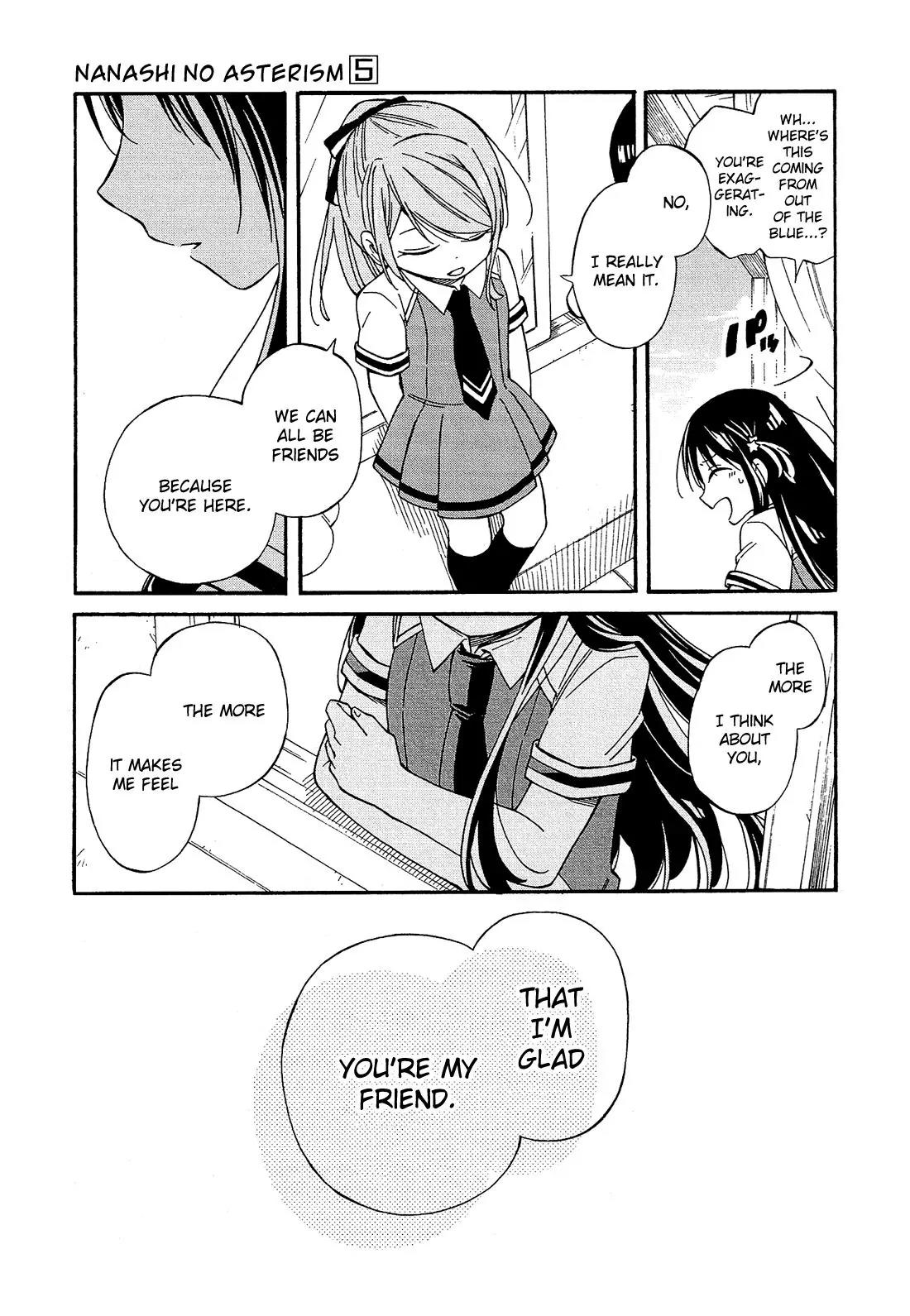 Nanashi no Asterism Chapter 23 page 43 - Chapter 23: Secret [End]