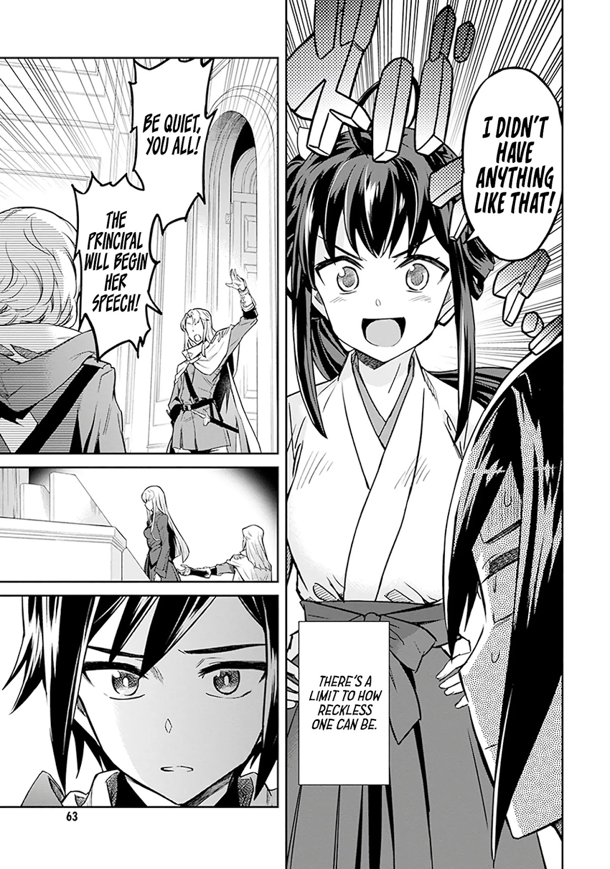 Nanatsu No Maken Ga Shihai Suru Chapter 1.5 page 23 - Chapter 1.5: Entrance Ceremony (2)