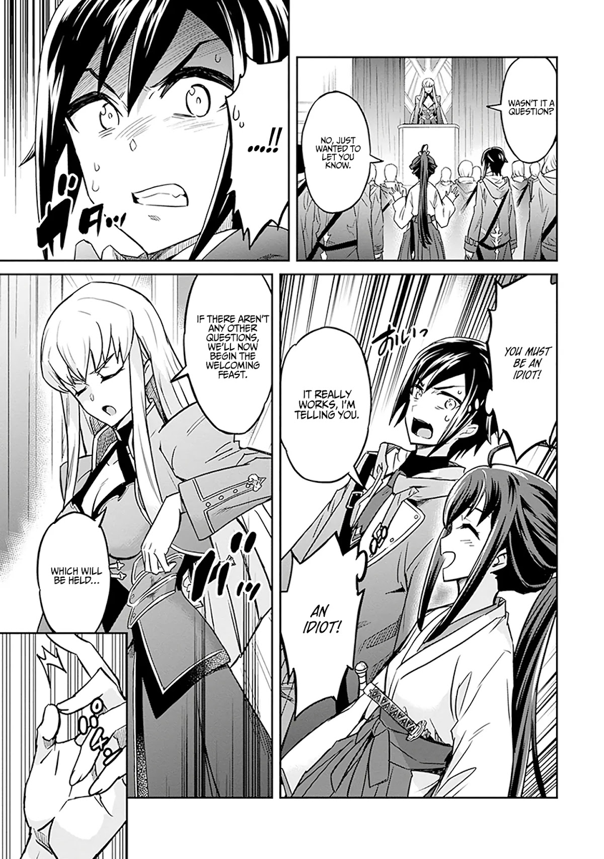 Nanatsu No Maken Ga Shihai Suru Chapter 1.5 page 31 - Chapter 1.5: Entrance Ceremony (2)