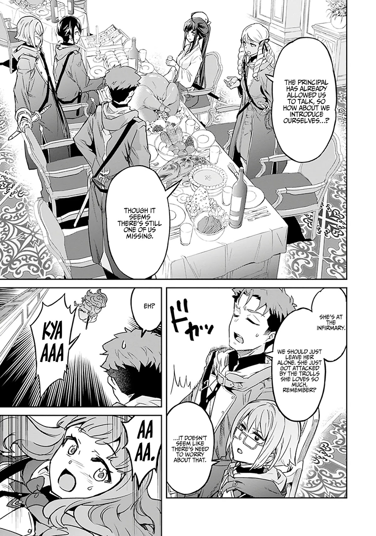 Nanatsu No Maken Ga Shihai Suru Chapter 1.5 page 34 - Chapter 1.5: Entrance Ceremony (2)