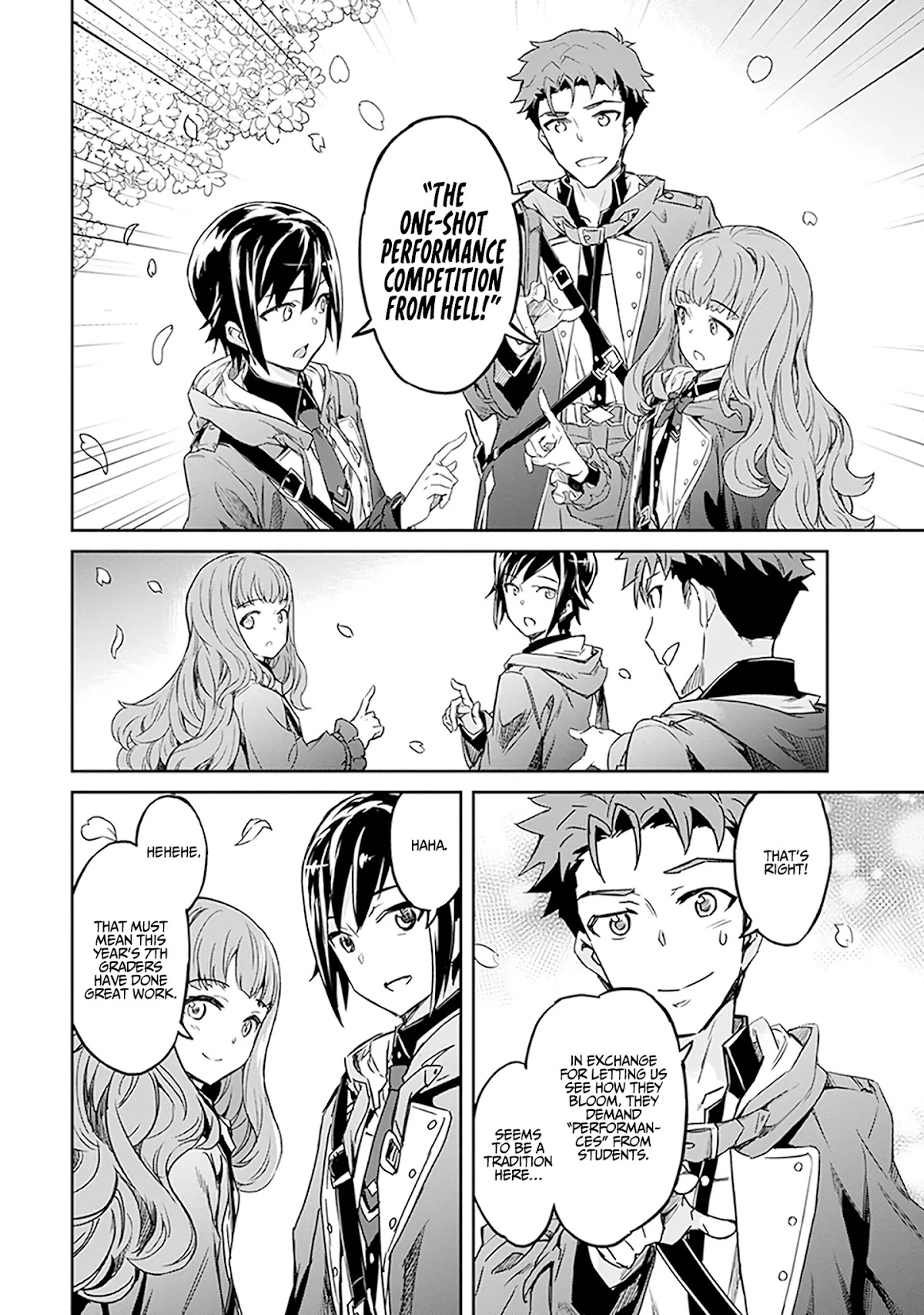 Nanatsu No Maken Ga Shihai Suru Chapter 1 page 14 - Chapter 1: Entrance Ceremony
