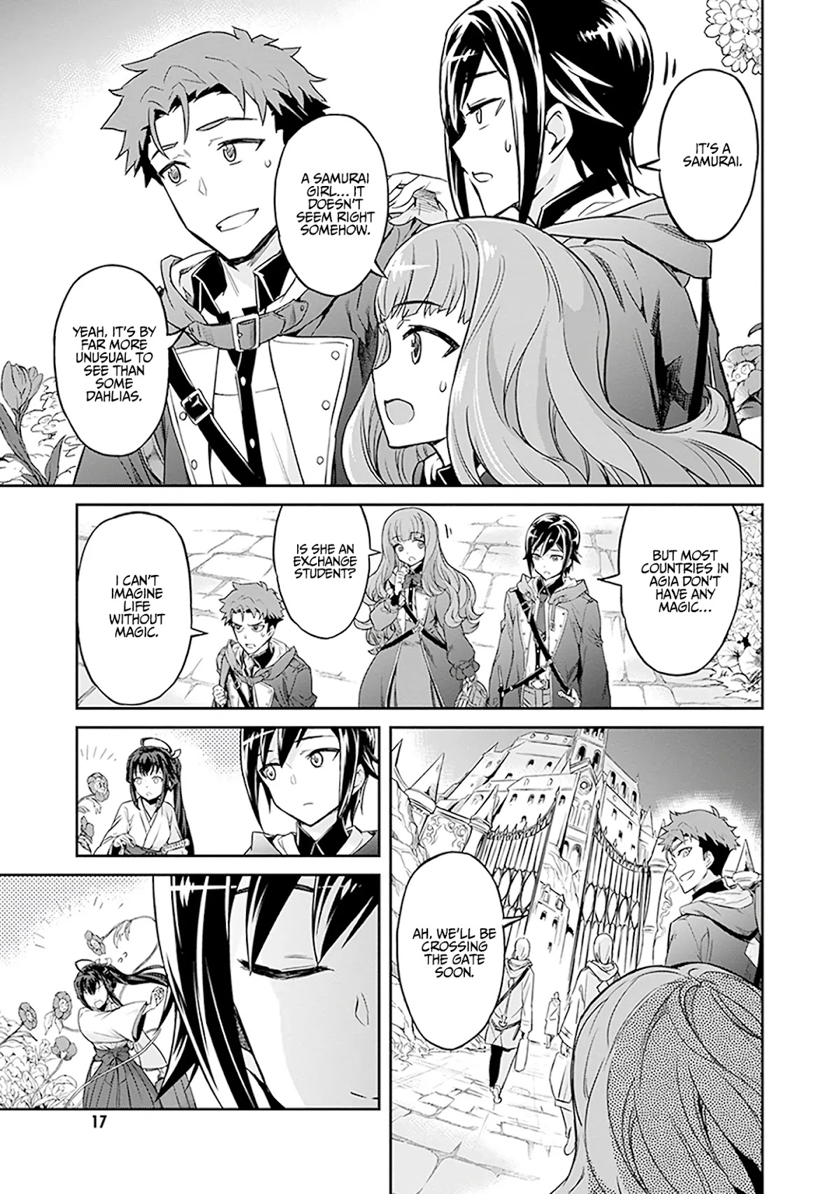 Nanatsu No Maken Ga Shihai Suru Chapter 1 page 17 - Chapter 1: Entrance Ceremony