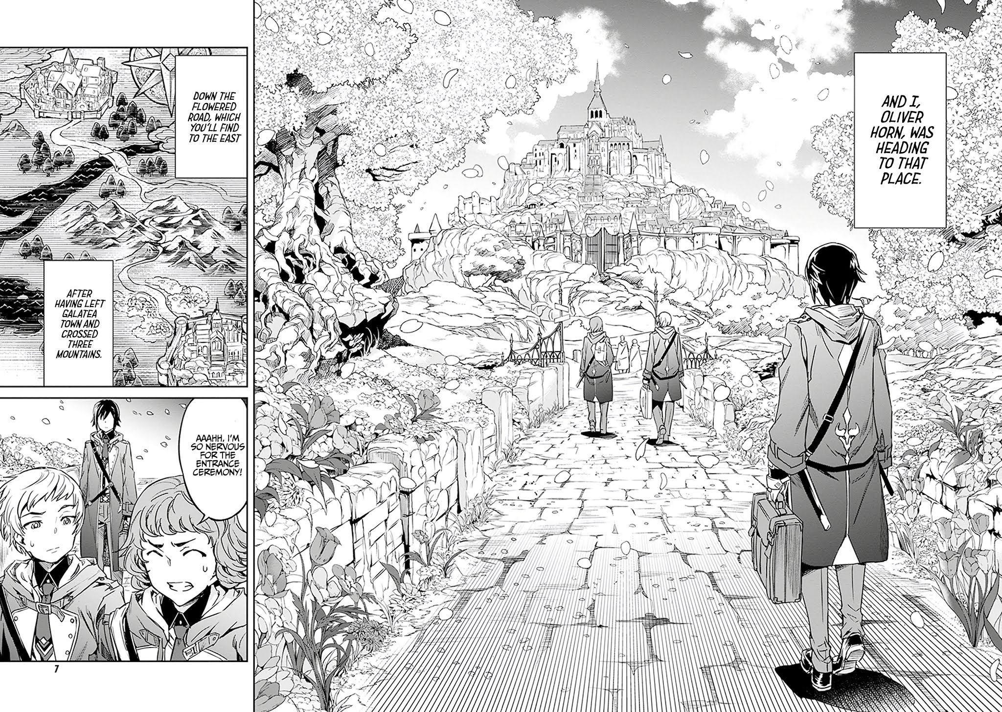 Nanatsu No Maken Ga Shihai Suru Chapter 1 page 7 - Chapter 1: Entrance Ceremony