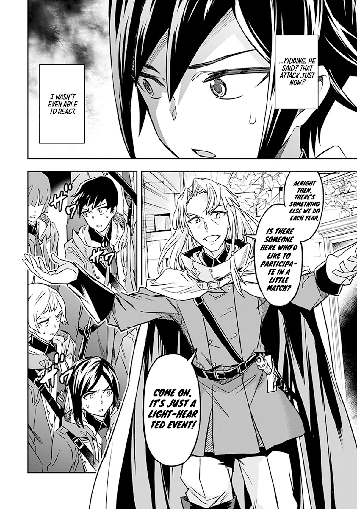 Nanatsu No Maken Ga Shihai Suru Chapter 2 page 33 - Chapter 2: Sword Arts I