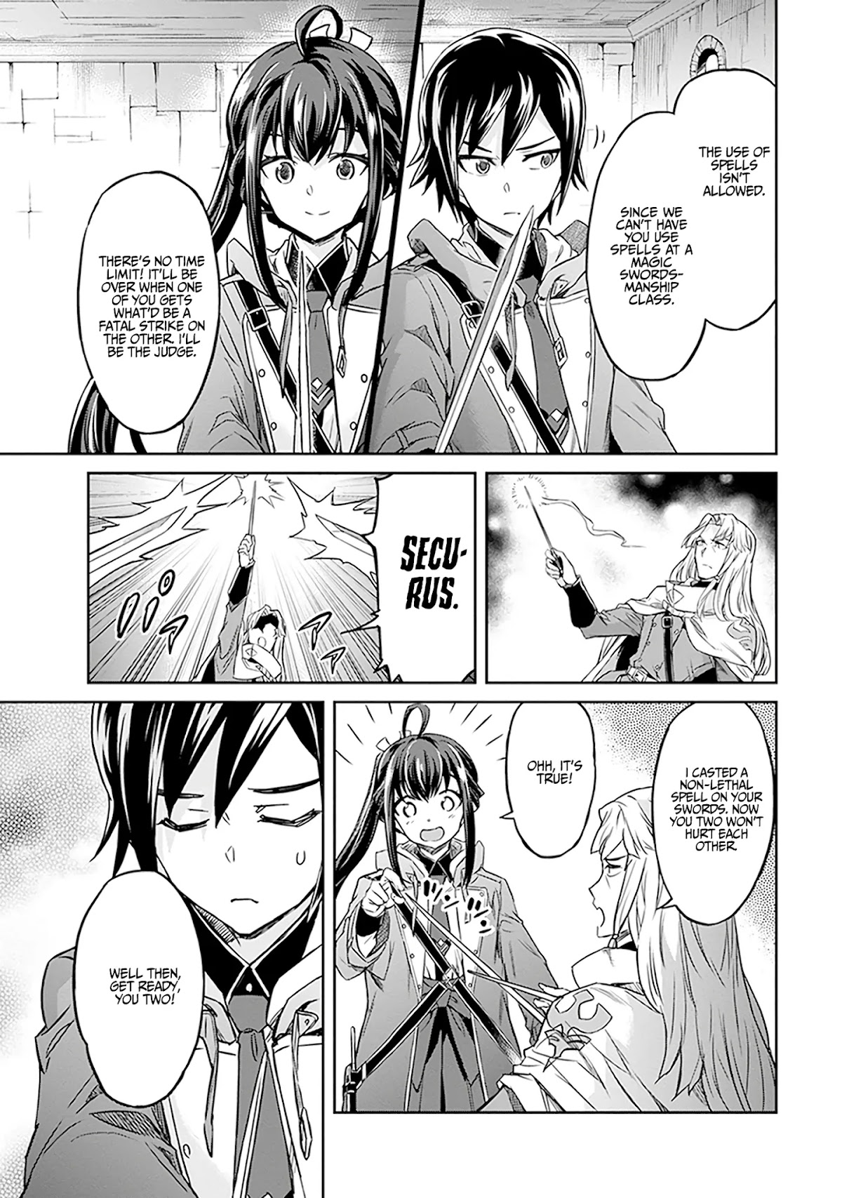 Nanatsu No Maken Ga Shihai Suru Chapter 3 page 10 - Chapter 3: Sword Arts II