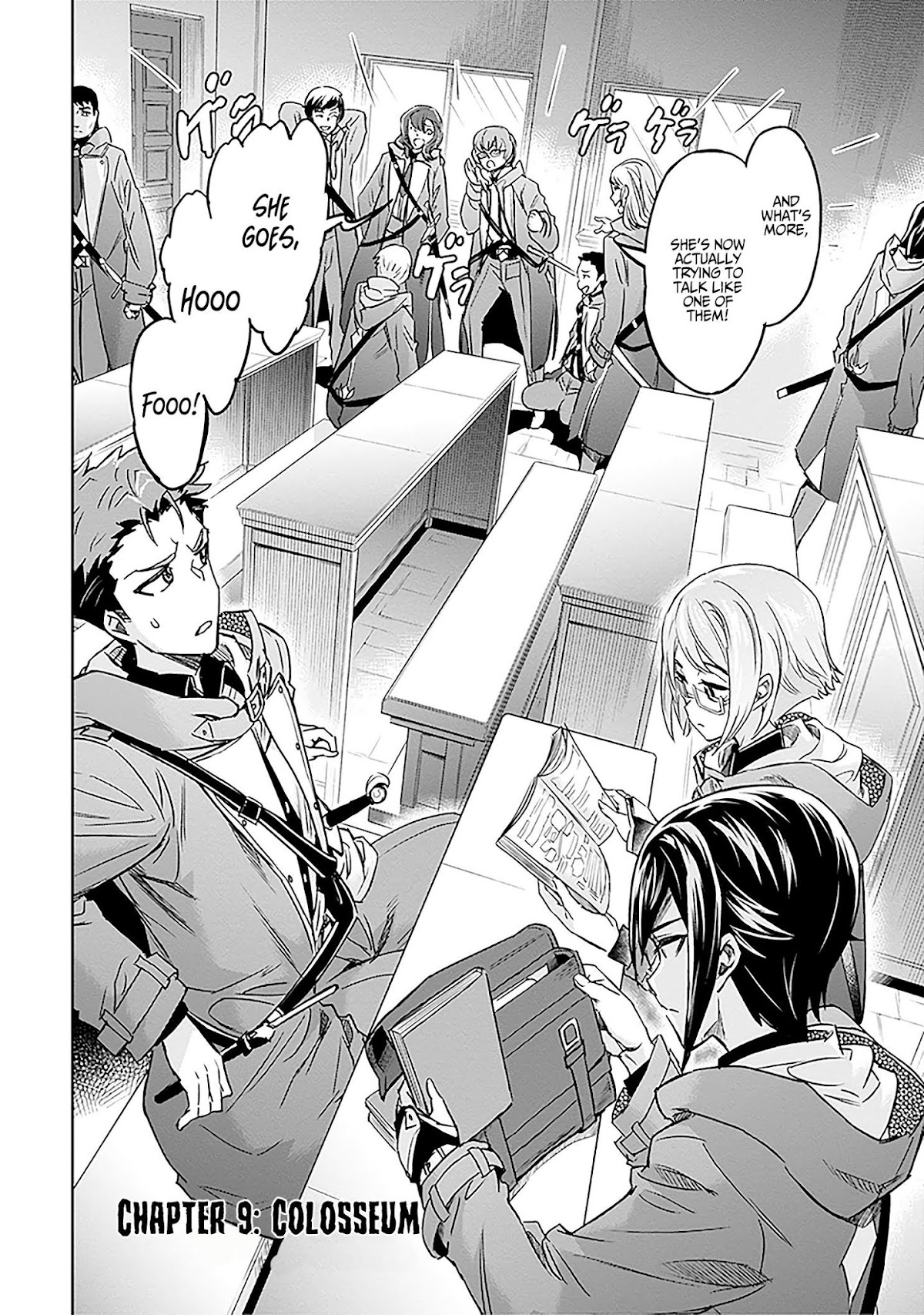 Nanatsu No Maken Ga Shihai Suru Chapter 9 page 3 - Chapter 9: Colosseum