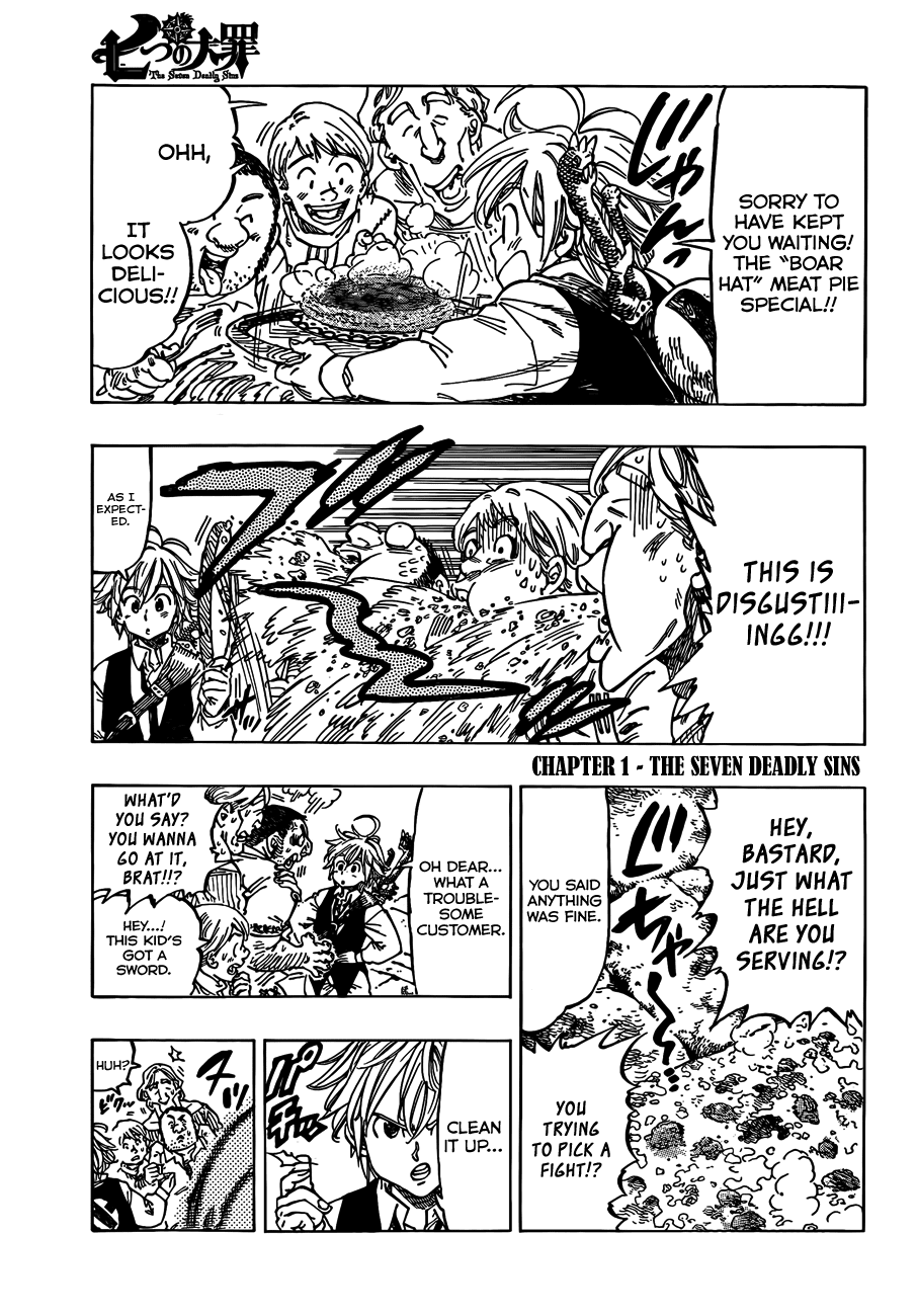 Nanatsu no Taizai Chapter 1 page 5 - Chapter 1: The Seven Deadly Sins