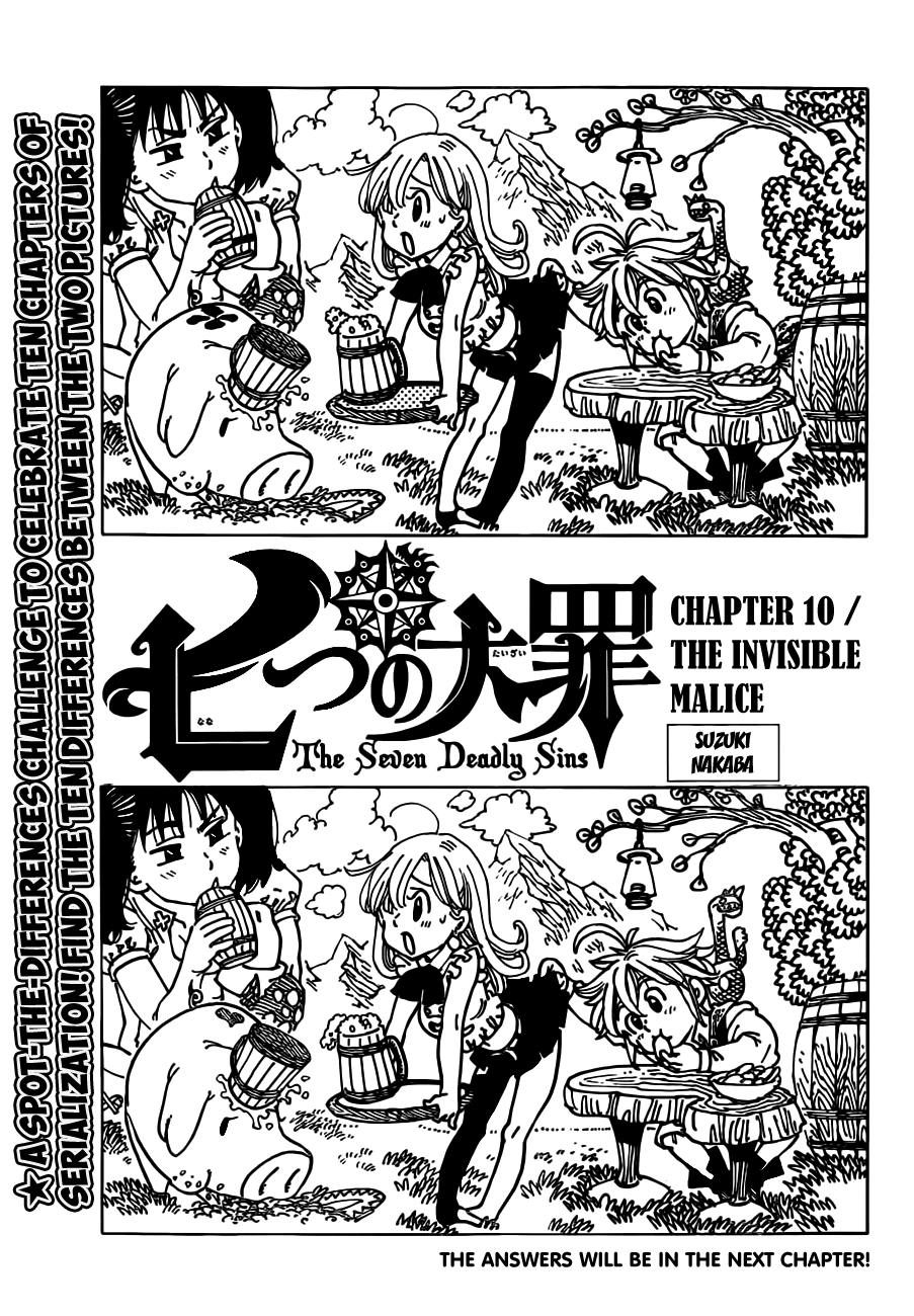 Nanatsu no Taizai Chapter 10 page 2 - Chapter 10: An Unseen Malice
