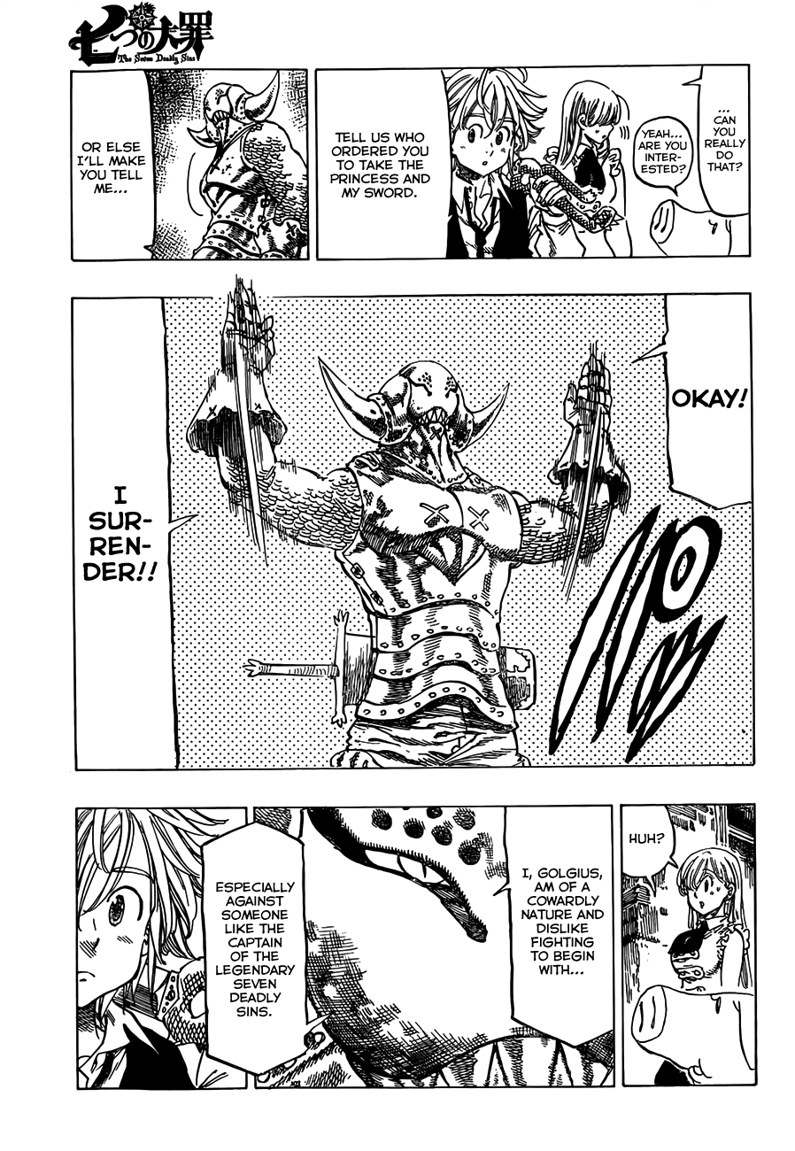 Nanatsu no Taizai Chapter 10 page 8 - Chapter 10: An Unseen Malice