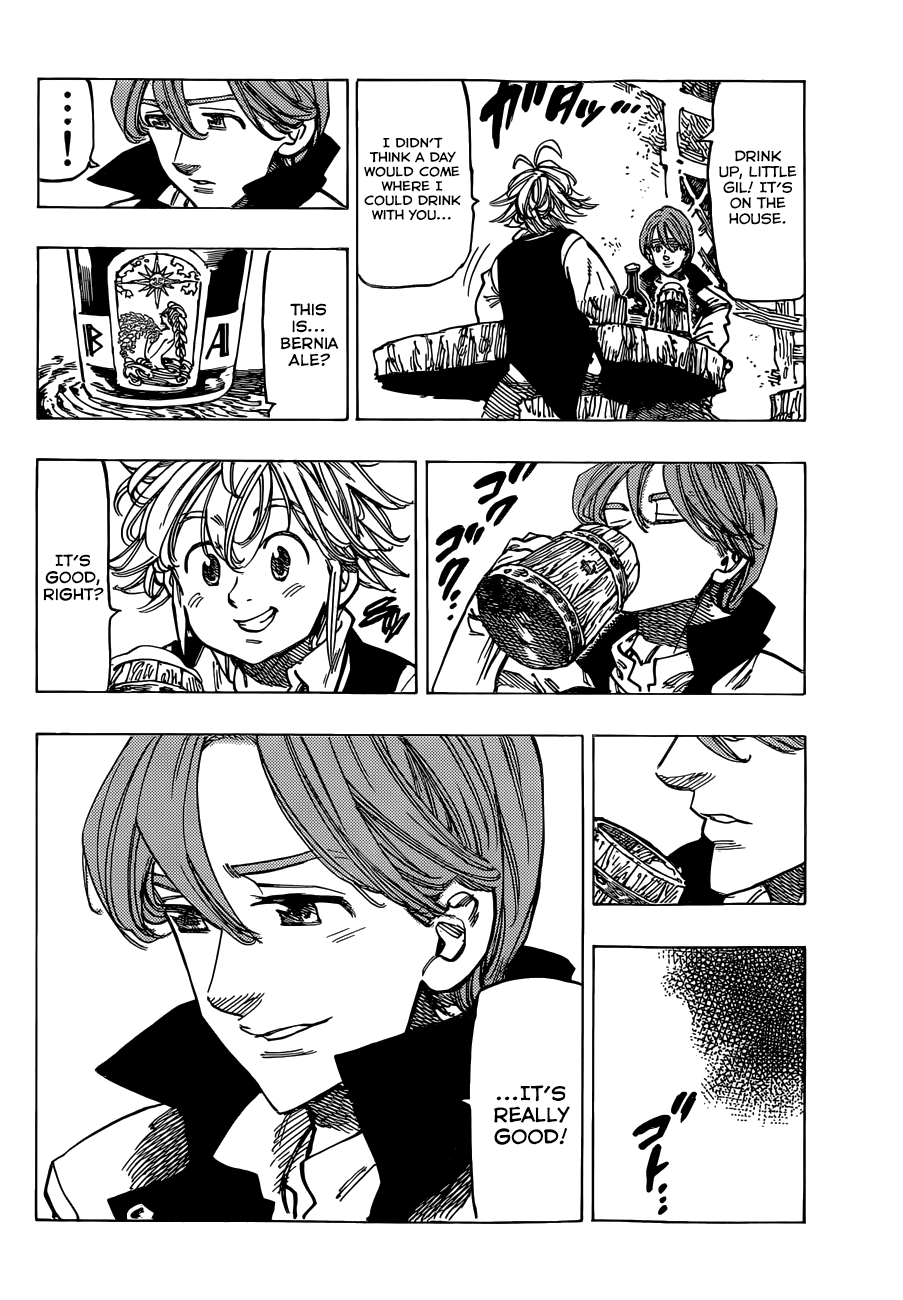 Nanatsu no Taizai Chapter 102 page 13 - Chapter 102: Premonition of Parting