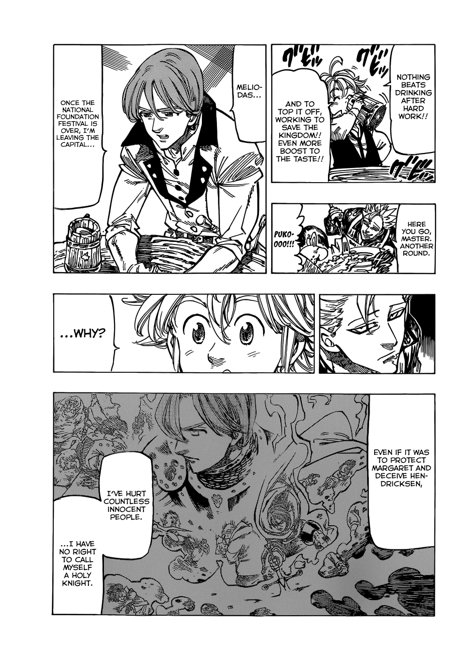 Nanatsu no Taizai Chapter 102 page 14 - Chapter 102: Premonition of Parting