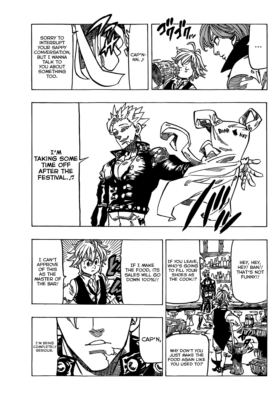 Nanatsu no Taizai Chapter 102 page 16 - Chapter 102: Premonition of Parting