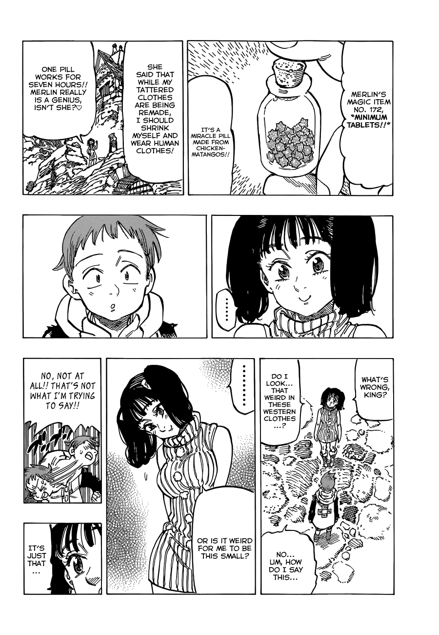 Nanatsu no Taizai Chapter 102 page 7 - Chapter 102: Premonition of Parting