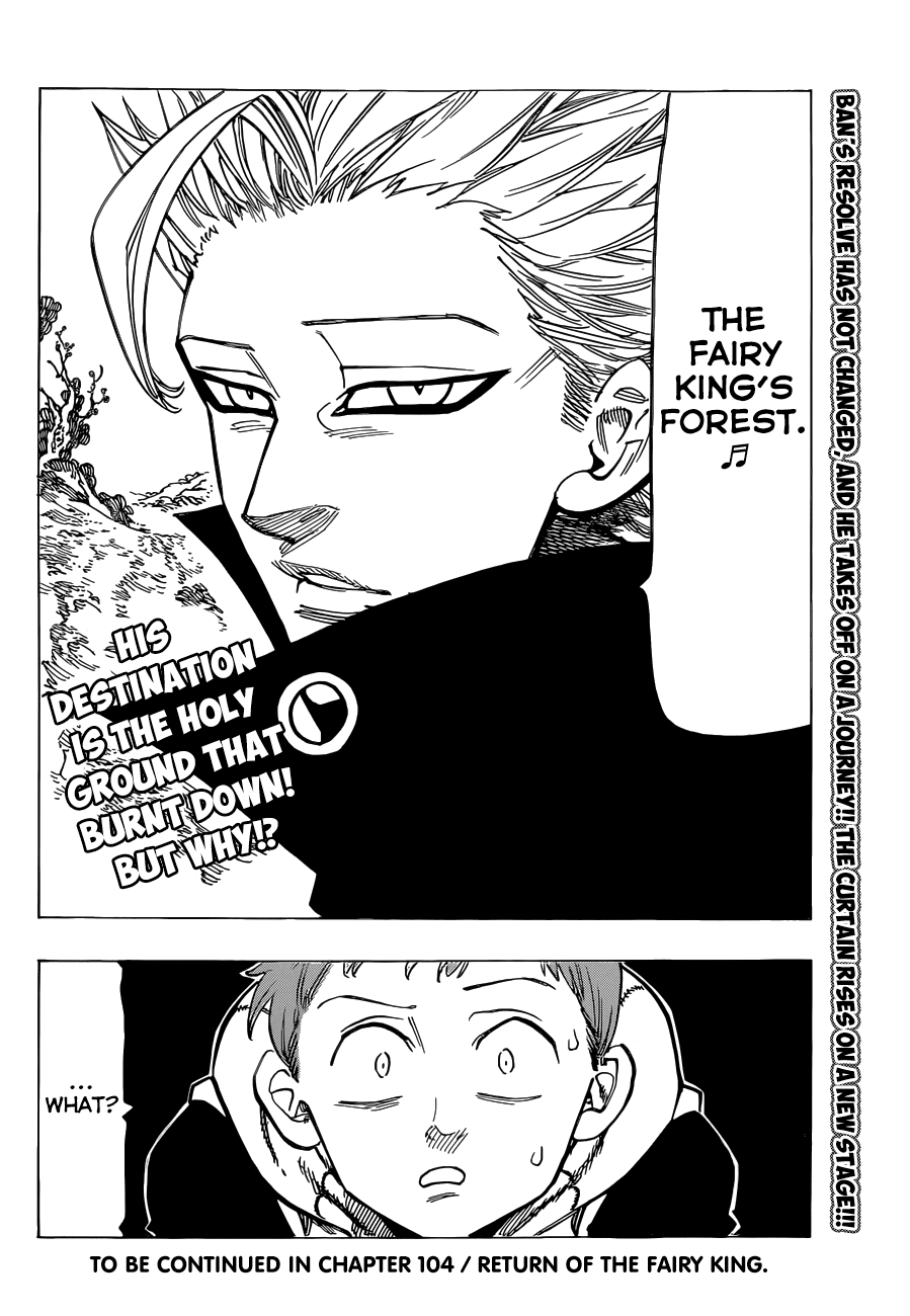 Nanatsu no Taizai Chapter 103 page 17 - Chapter 103: A New Journey