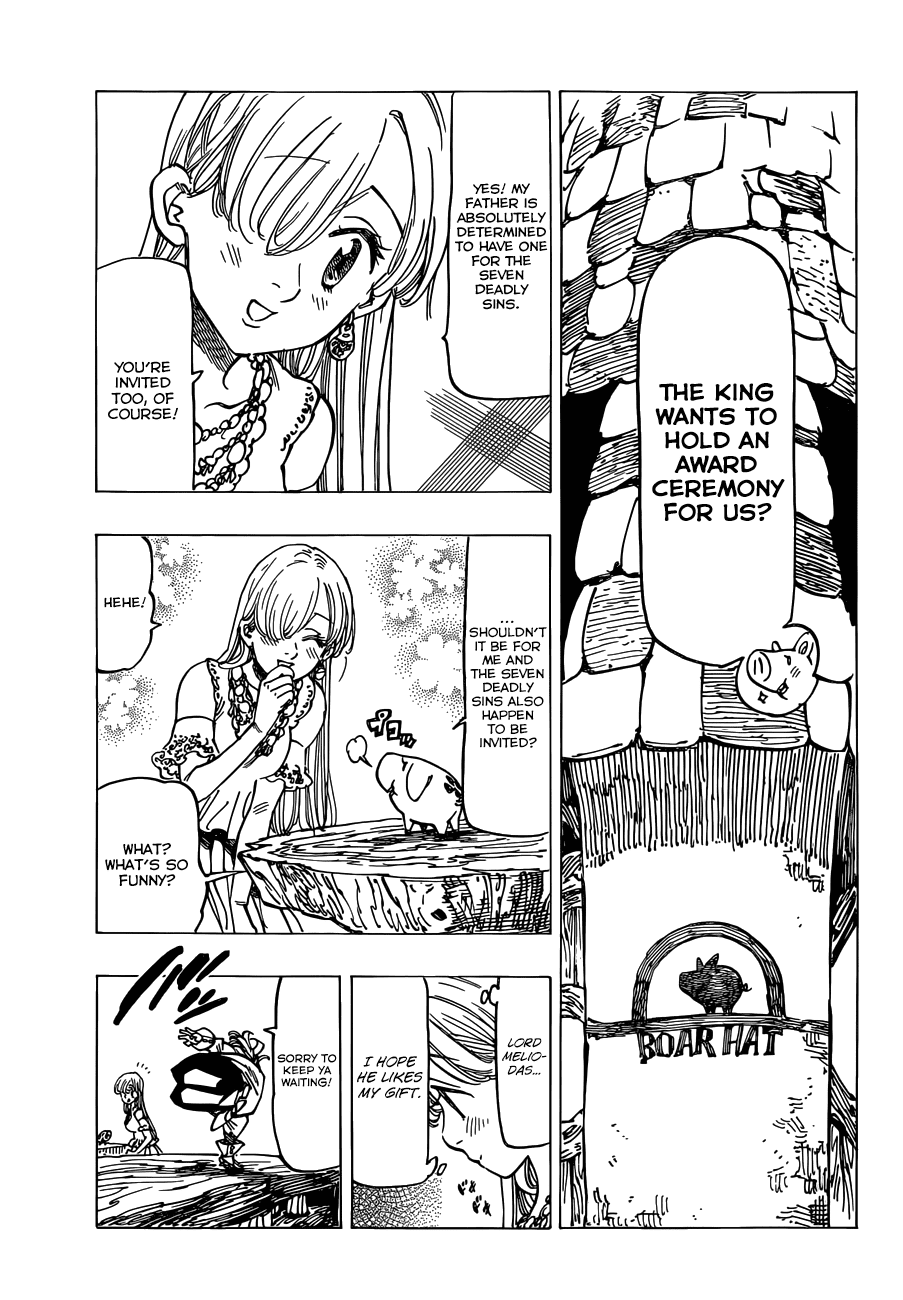 Nanatsu no Taizai Chapter 103 page 2 - Chapter 103: A New Journey