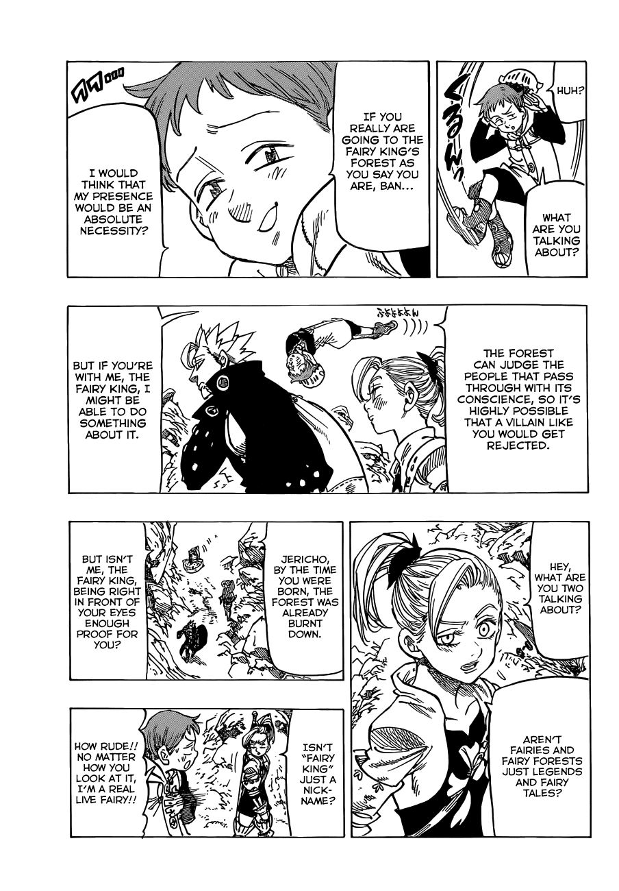 Nanatsu no Taizai Chapter 104 page 12 - Chapter 104: The Fairy King's Return
