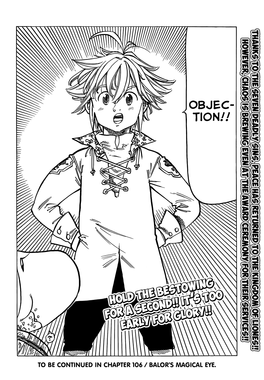 Nanatsu no Taizai Chapter 105 page 20 - Chapter 105: The Nobody