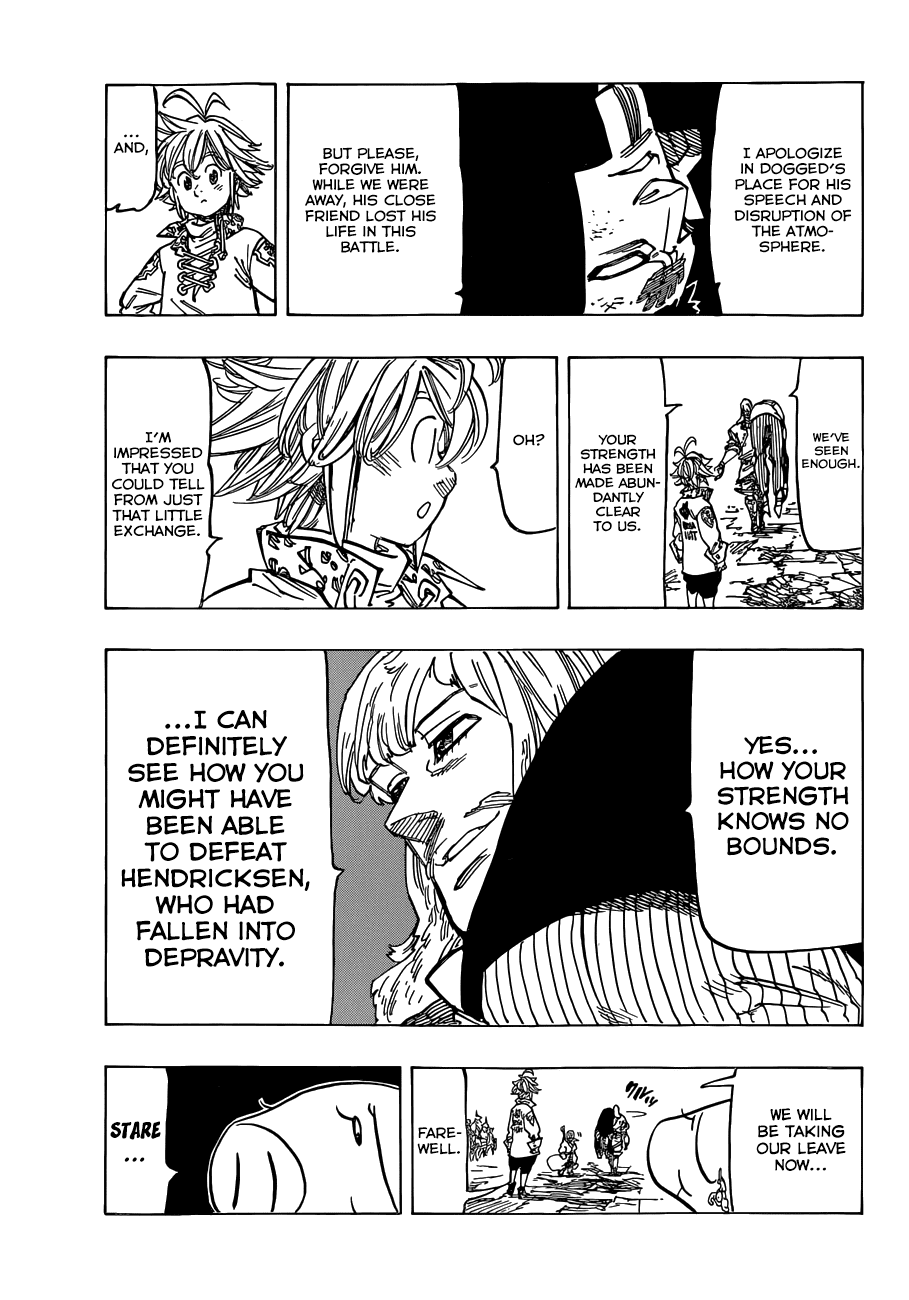 Nanatsu no Taizai Chapter 107 page 4 - Chapter 107: Seek the Truth