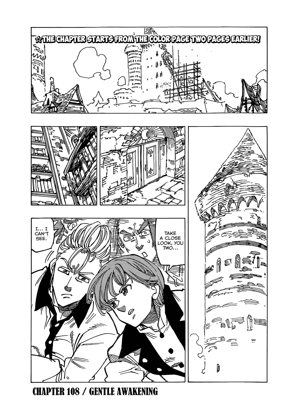 Nanatsu no Taizai Chapter 108 page 4 - Chapter 108: Gentle Awakening