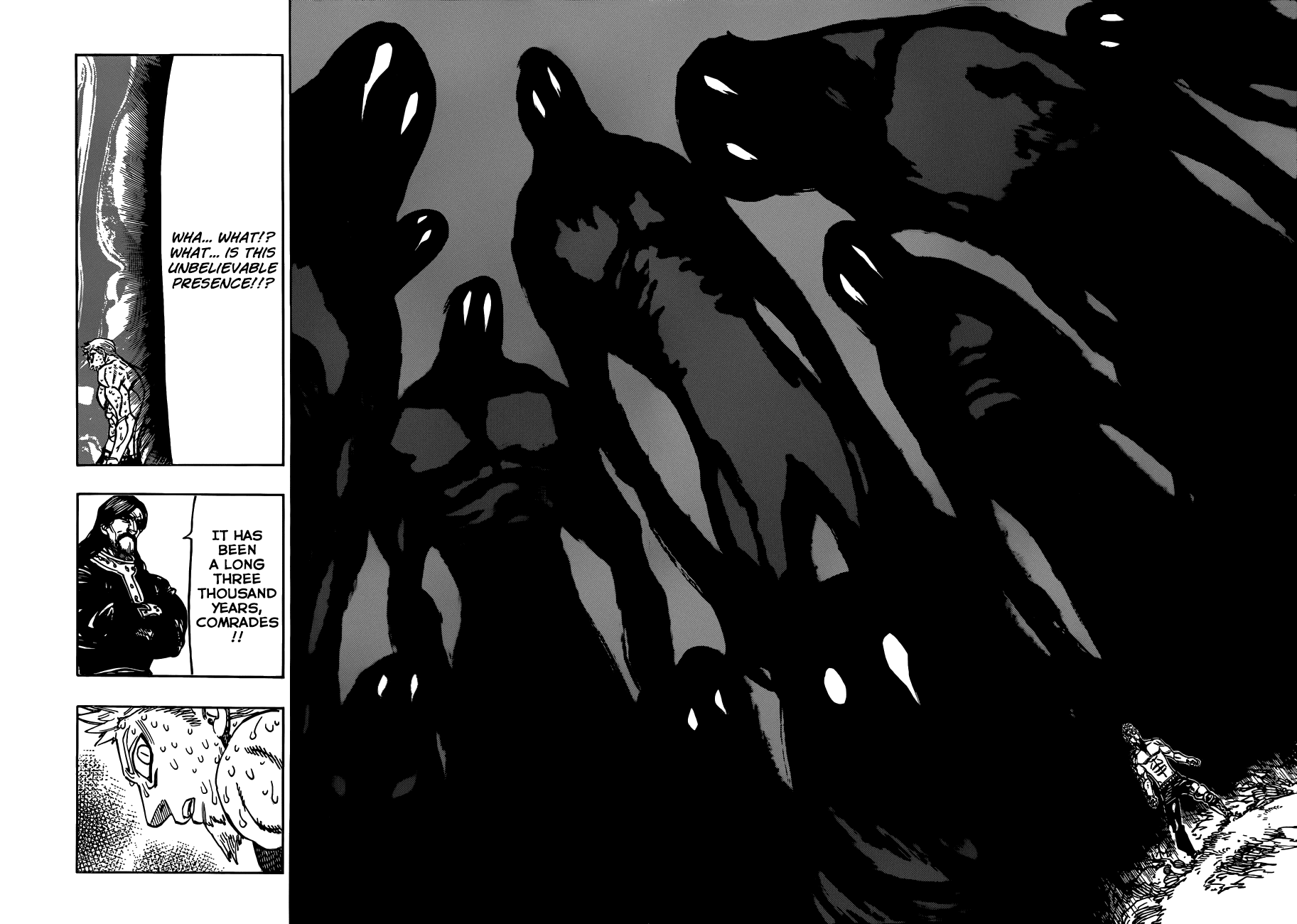 Nanatsu no Taizai Chapter 109 page 11 - Chapter 109: Earthquake