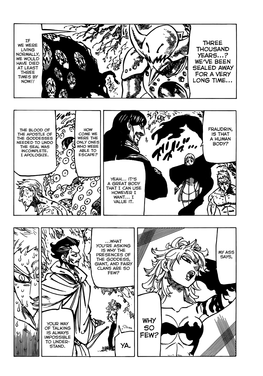 Nanatsu no Taizai Chapter 109 page 13 - Chapter 109: Earthquake