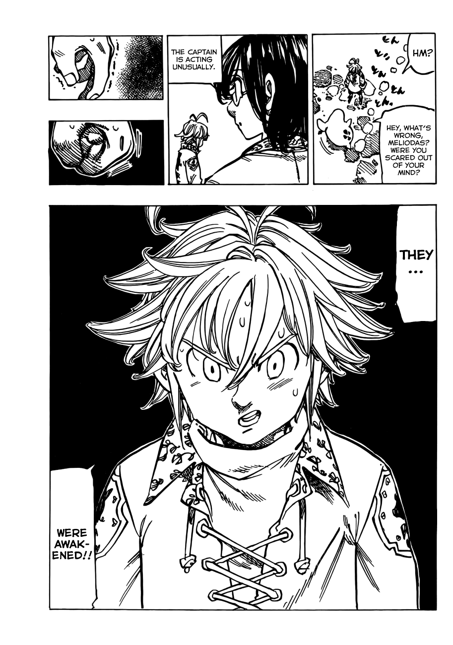 Nanatsu no Taizai Chapter 109 page 16 - Chapter 109: Earthquake