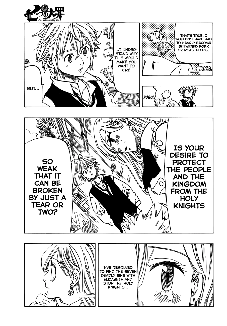 Nanatsu no Taizai Chapter 11 page 10 - Chapter 11: Even If You Died