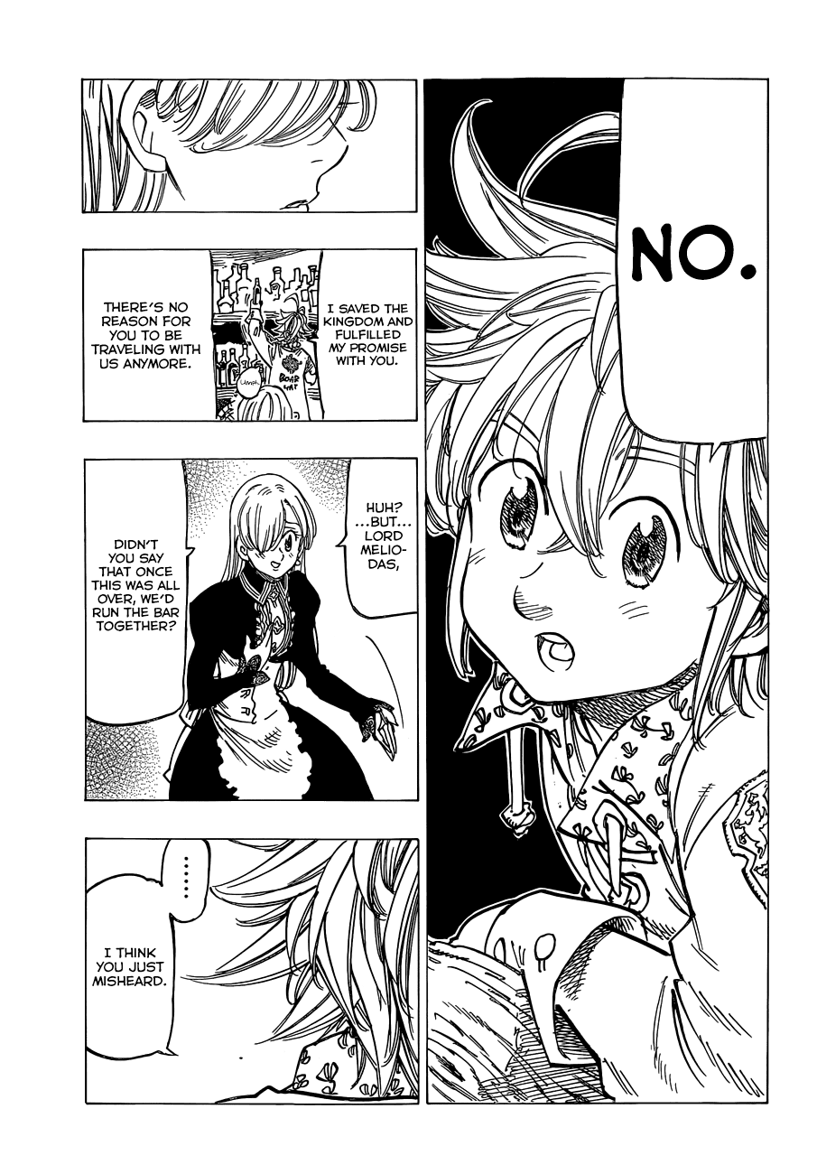 Nanatsu no Taizai Chapter 110 page 10 - Chapter 110: Confession
