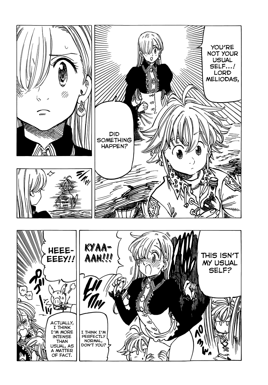 Nanatsu no Taizai Chapter 110 page 11 - Chapter 110: Confession