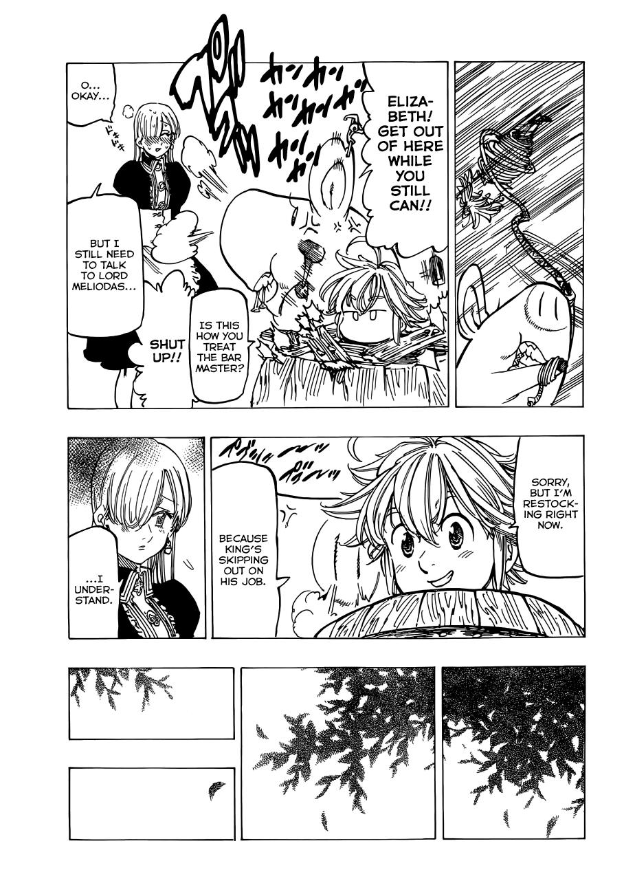 Nanatsu no Taizai Chapter 110 page 12 - Chapter 110: Confession