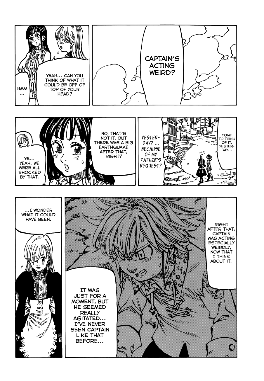 Nanatsu no Taizai Chapter 110 page 13 - Chapter 110: Confession