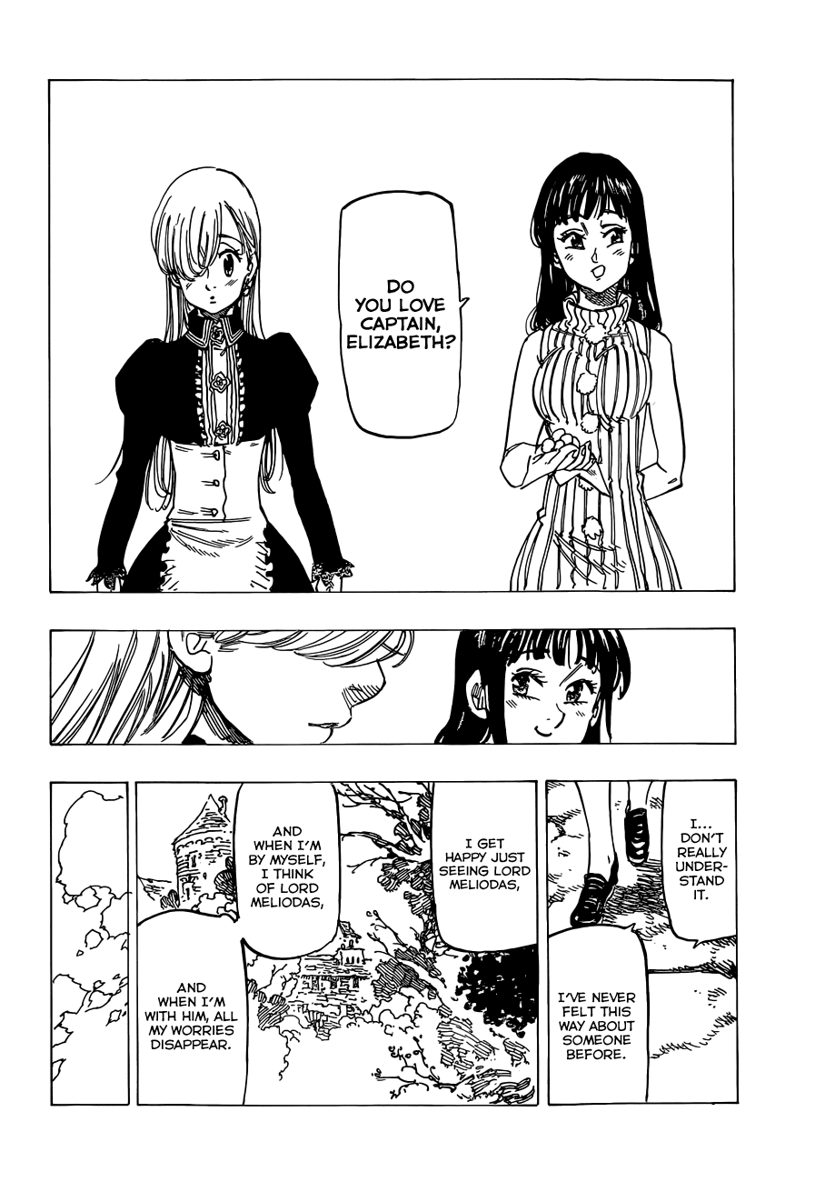 Nanatsu no Taizai Chapter 110 page 15 - Chapter 110: Confession