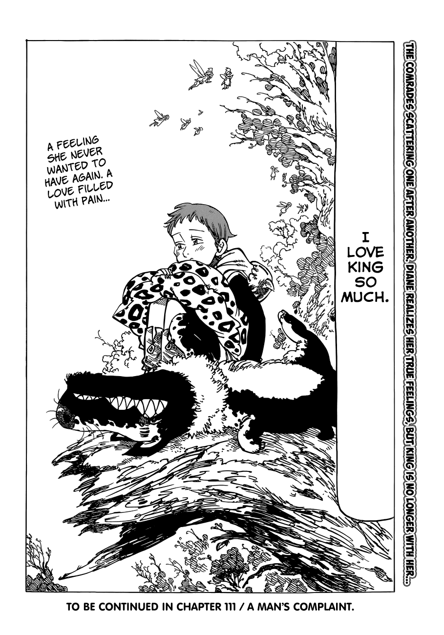 Nanatsu no Taizai Chapter 110 page 21 - Chapter 110: Confession