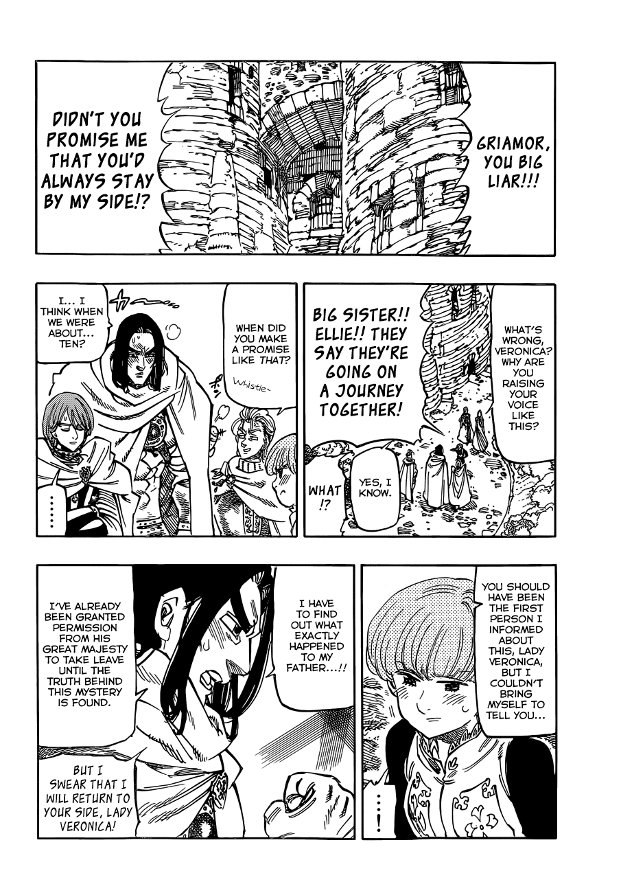 Nanatsu no Taizai Chapter 110 page 3 - Chapter 110: Confession
