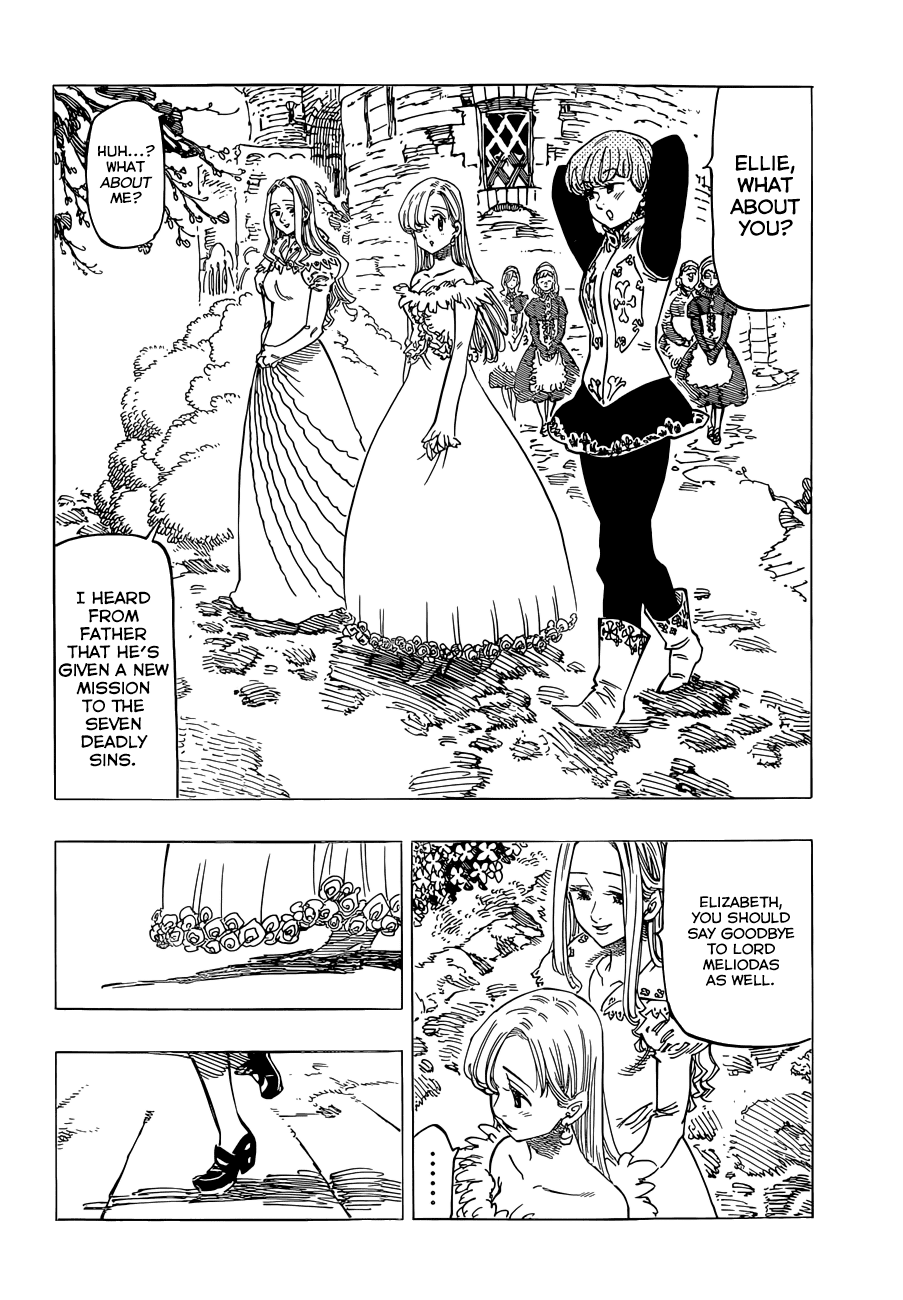 Nanatsu no Taizai Chapter 110 page 5 - Chapter 110: Confession